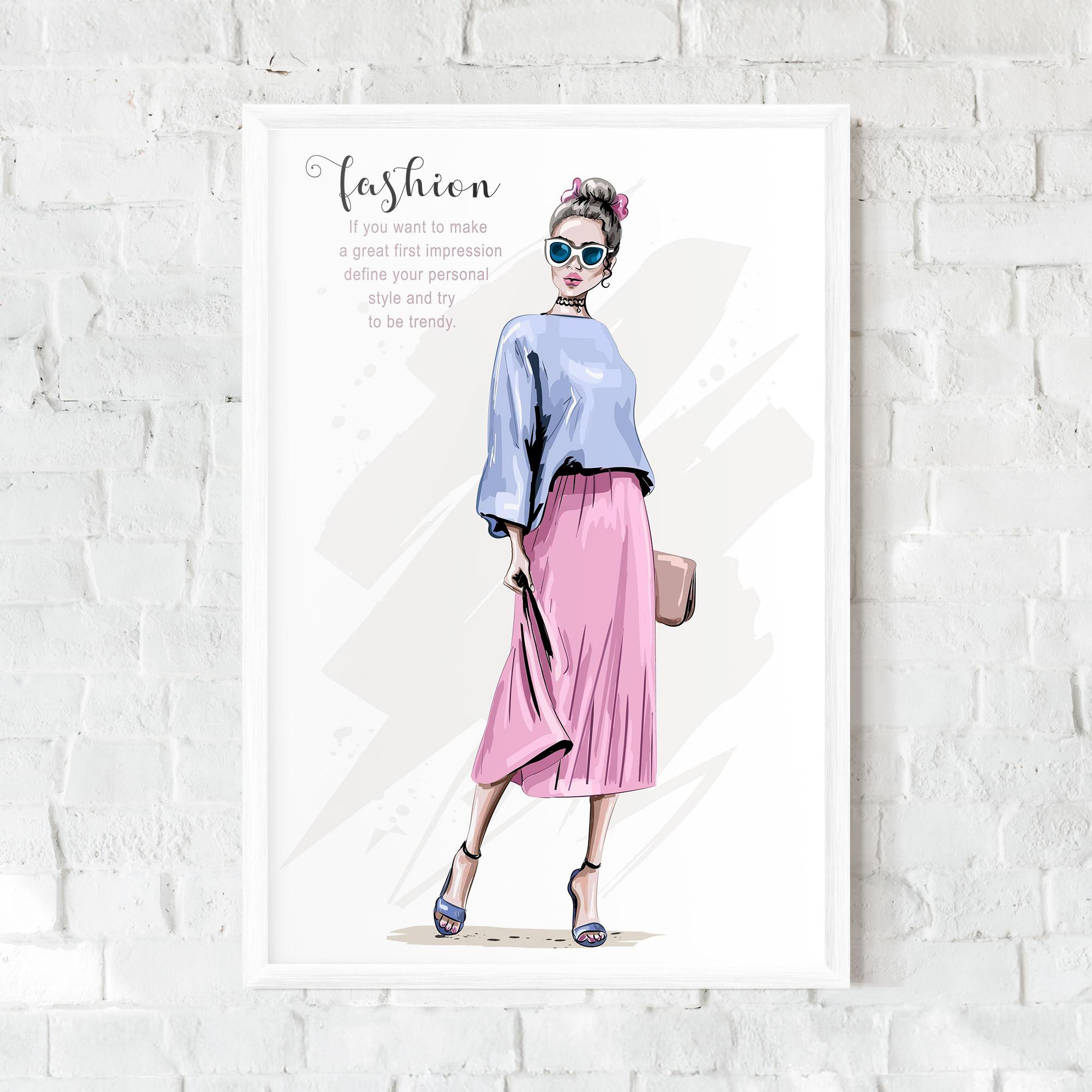 Gerahmte Poster Great Impression mockup 0