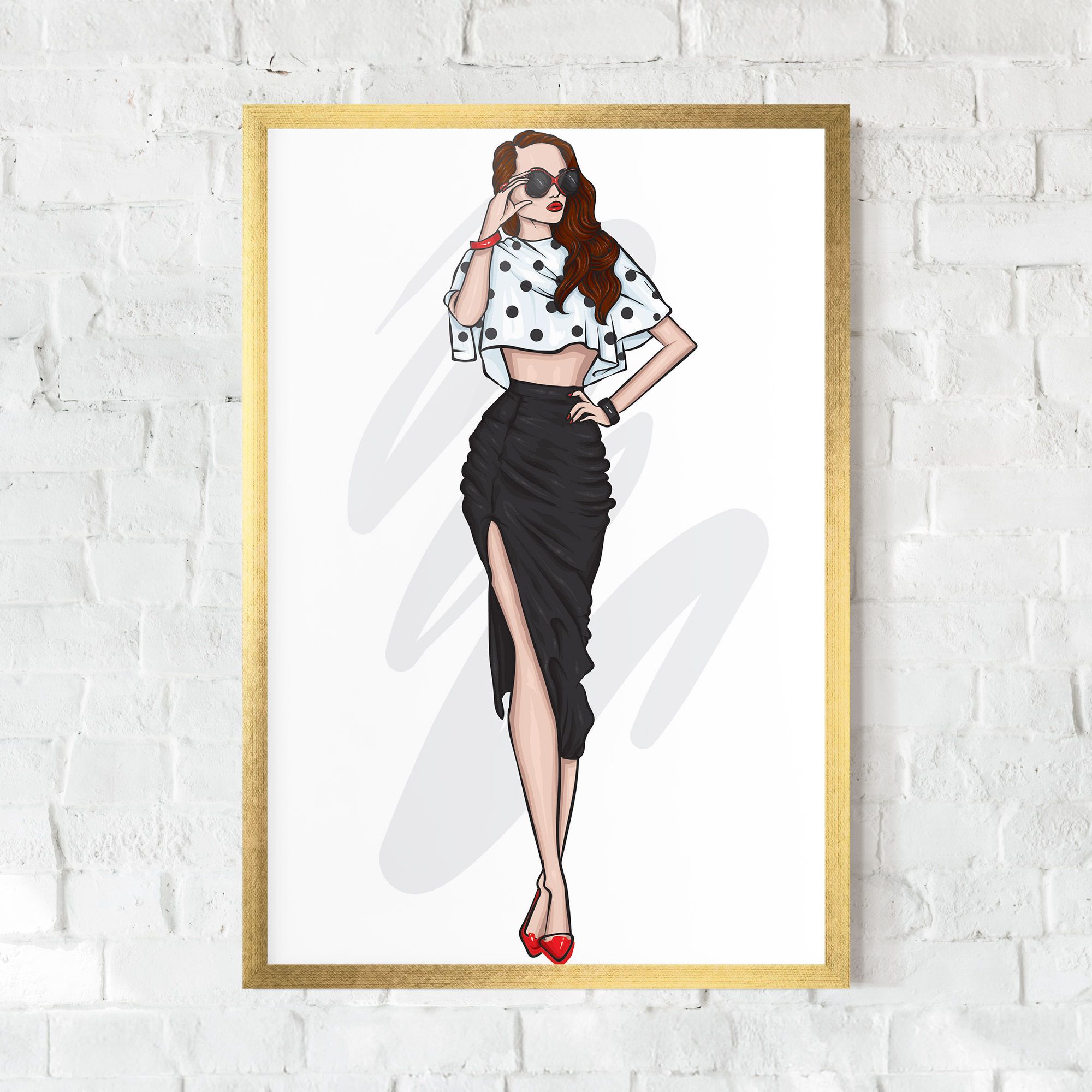 Black Skirt Diva mockup 0