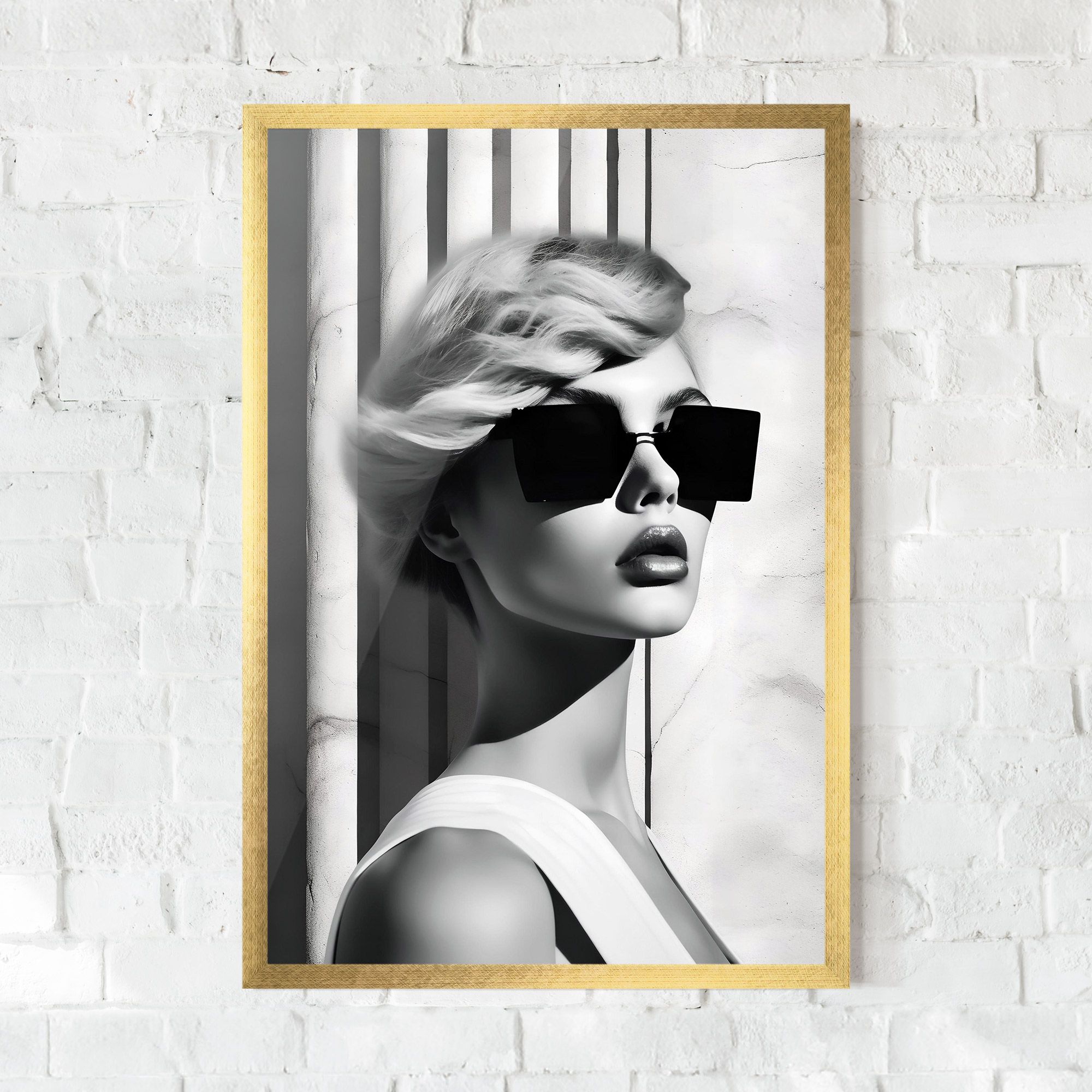 Fashion Woman Glasses mockup 0