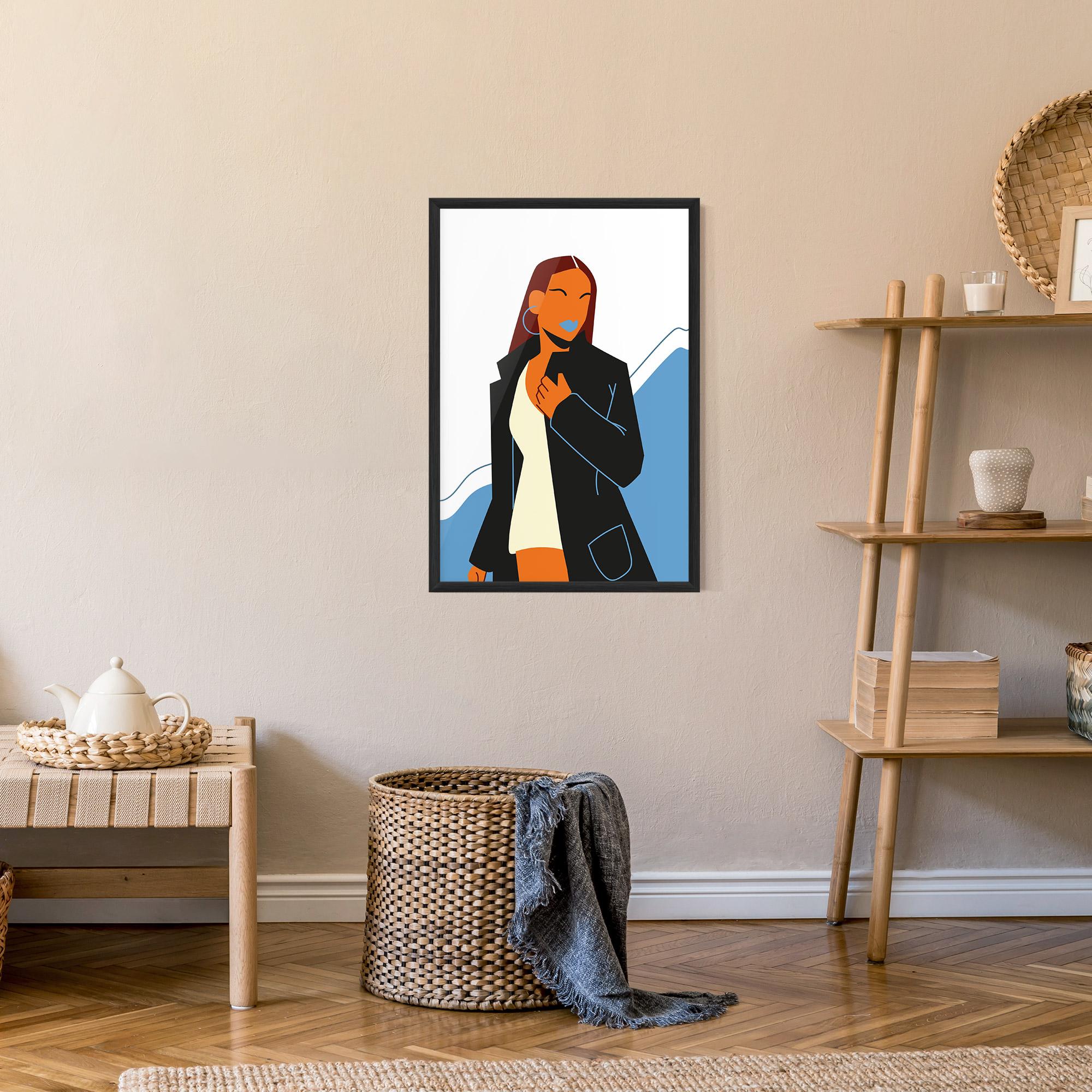 Gerahmte Poster Modern Fashion Set_2 mockup 9