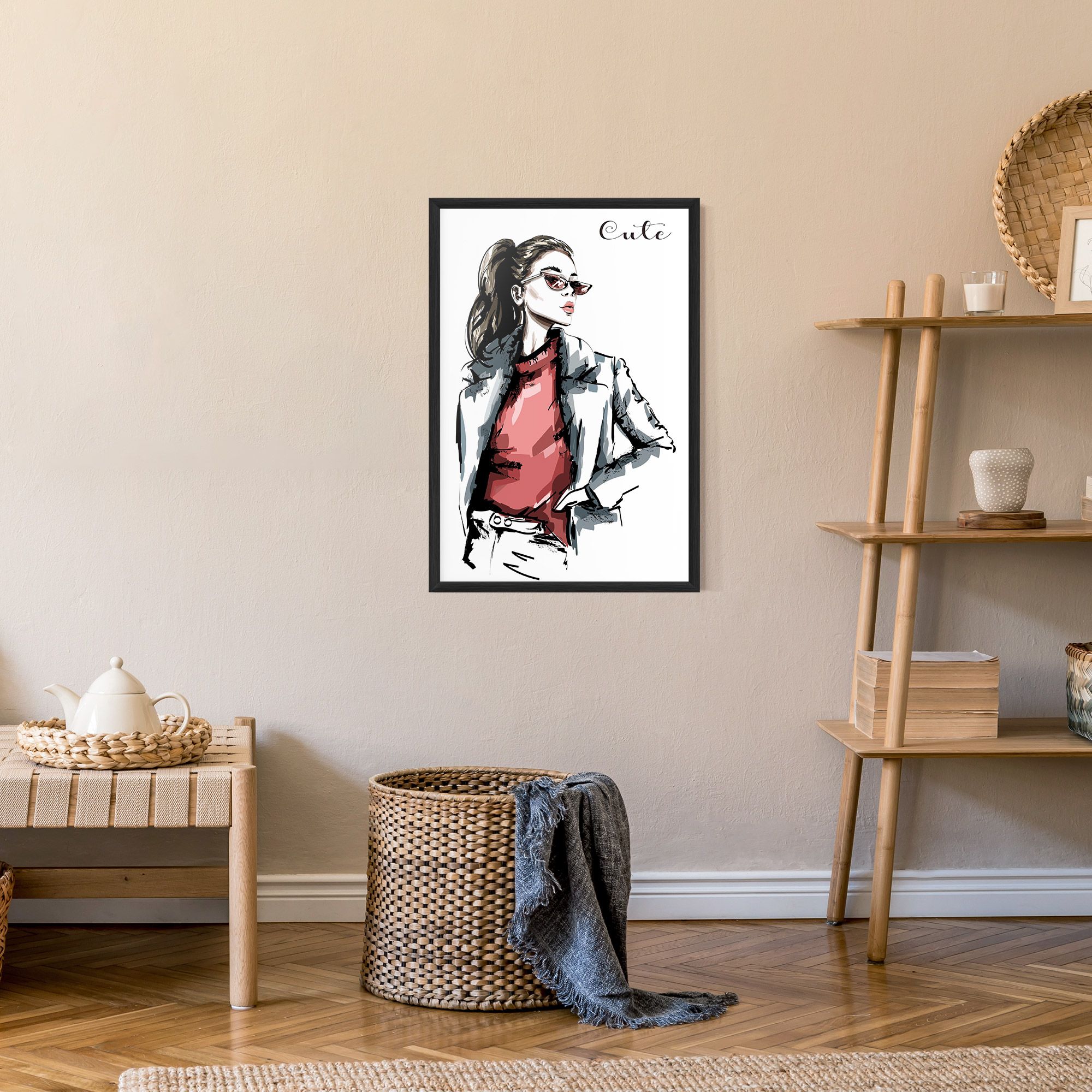 Woman Feeling Cute mockup 9