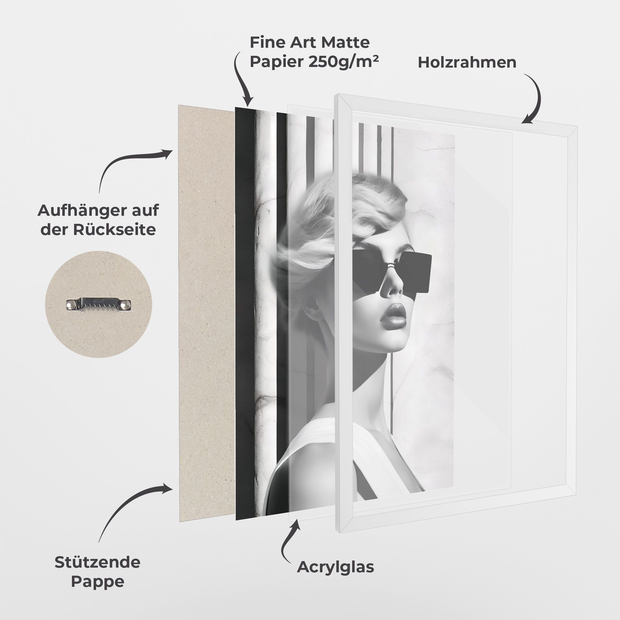 Fashion Woman Glasses mockup 1