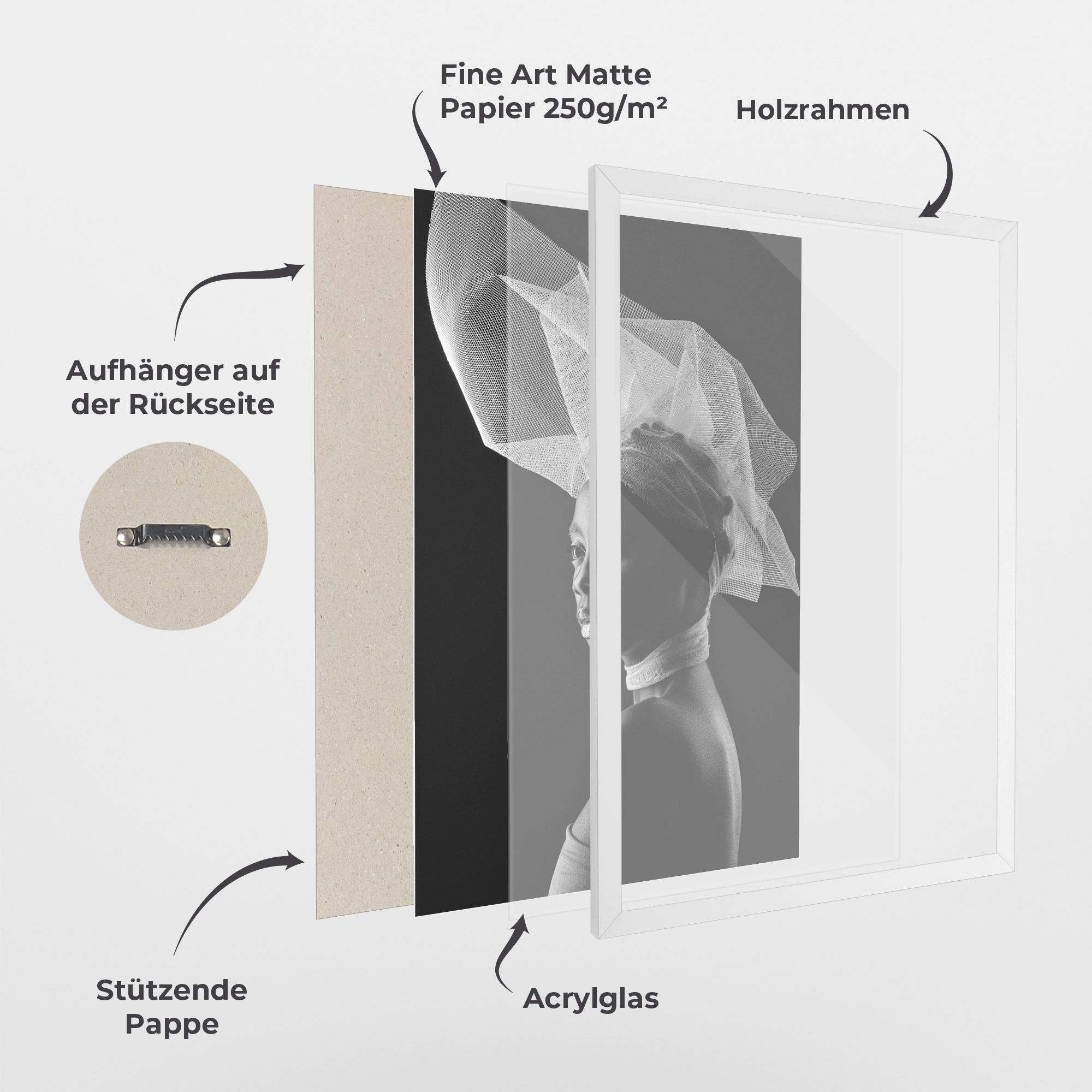 Veil Hat Woman mockup 1