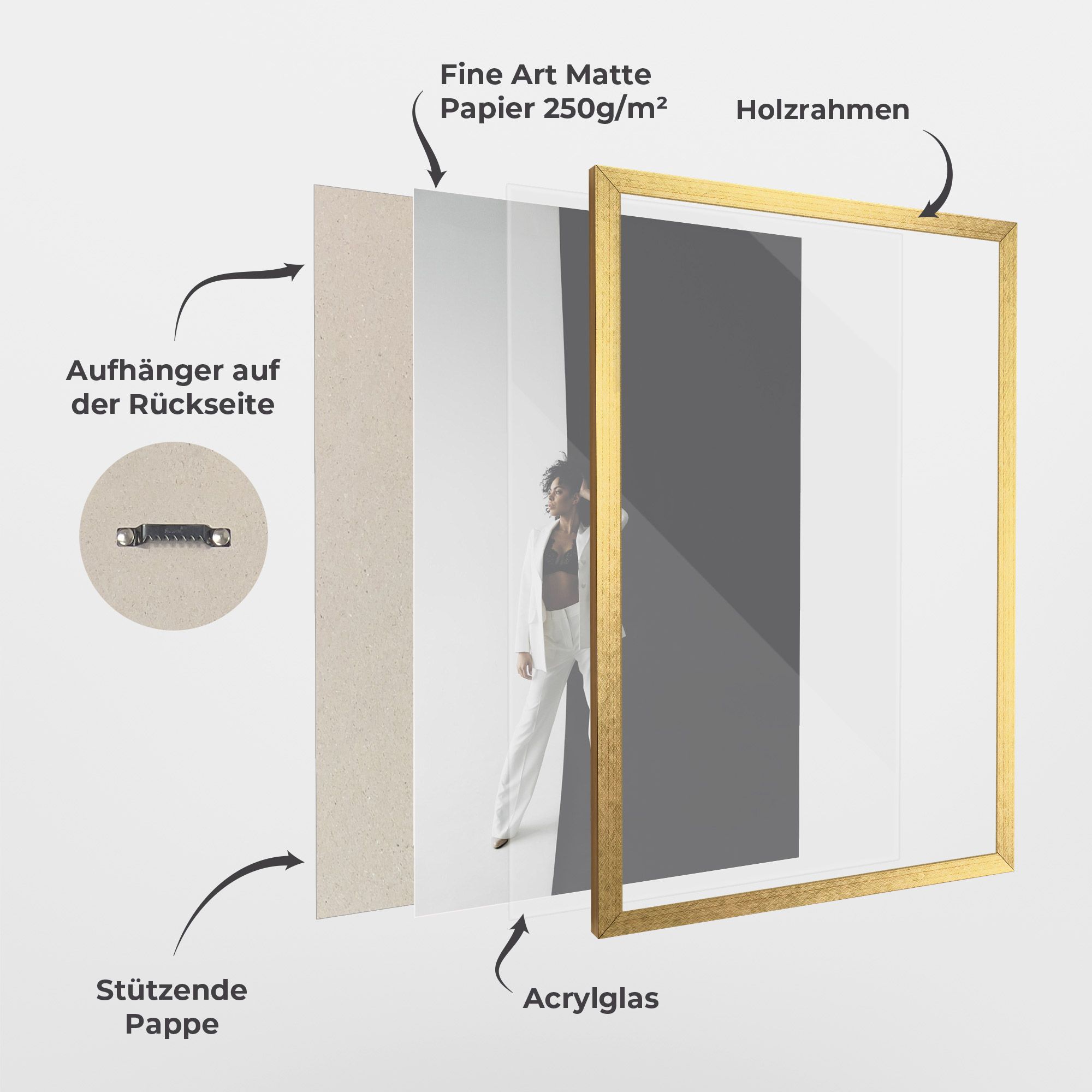 African Girl White Outfit mockup 1