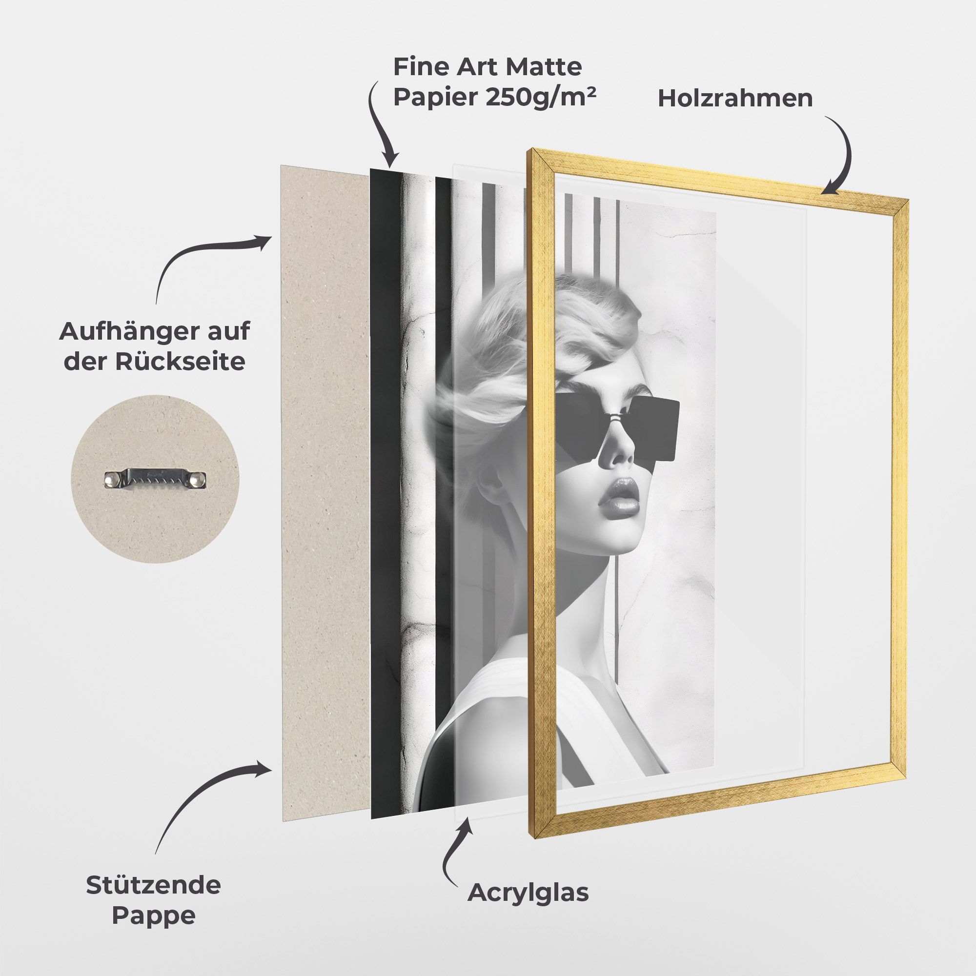 Fashion Woman Glasses mockup 1