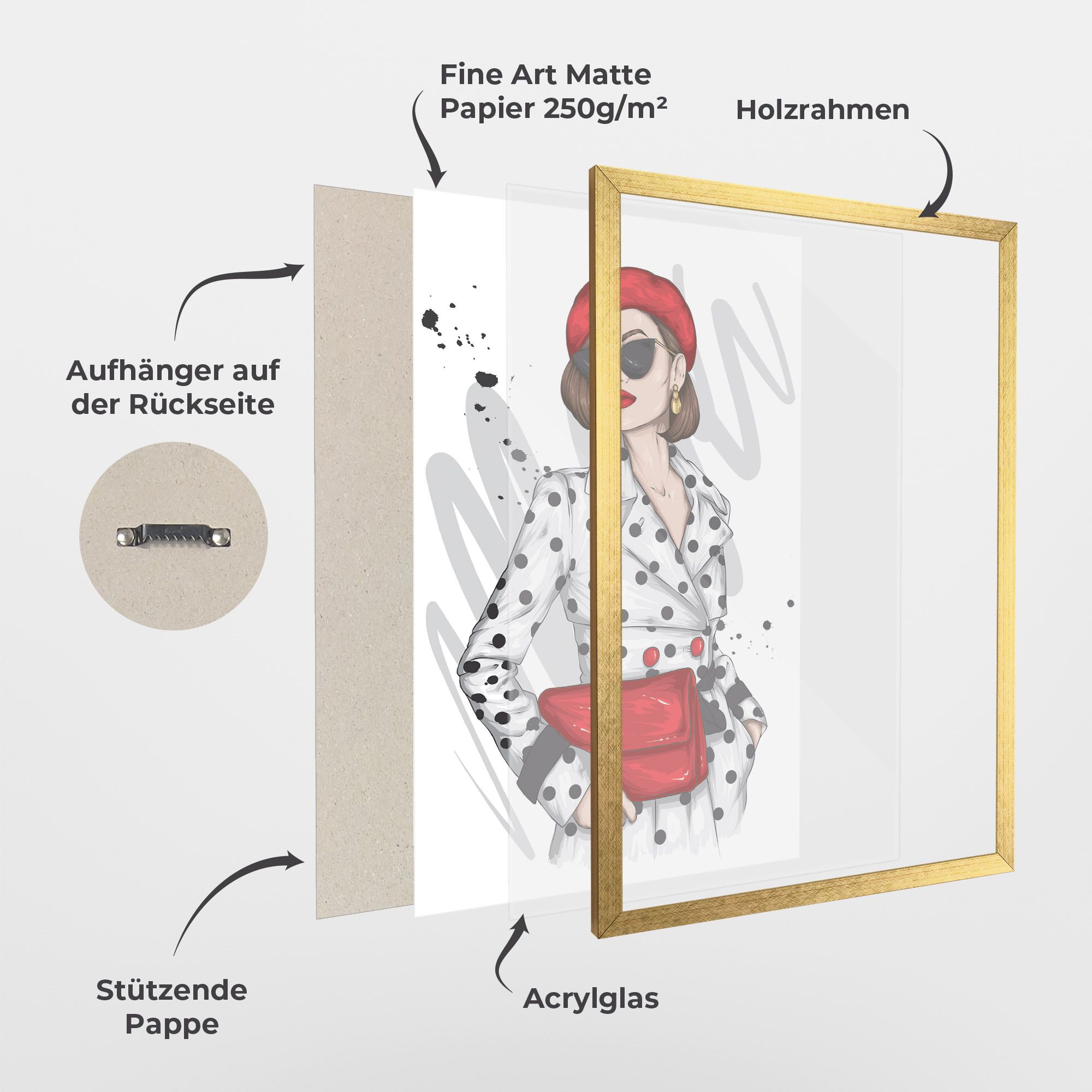 White Red Outfit mockup 1