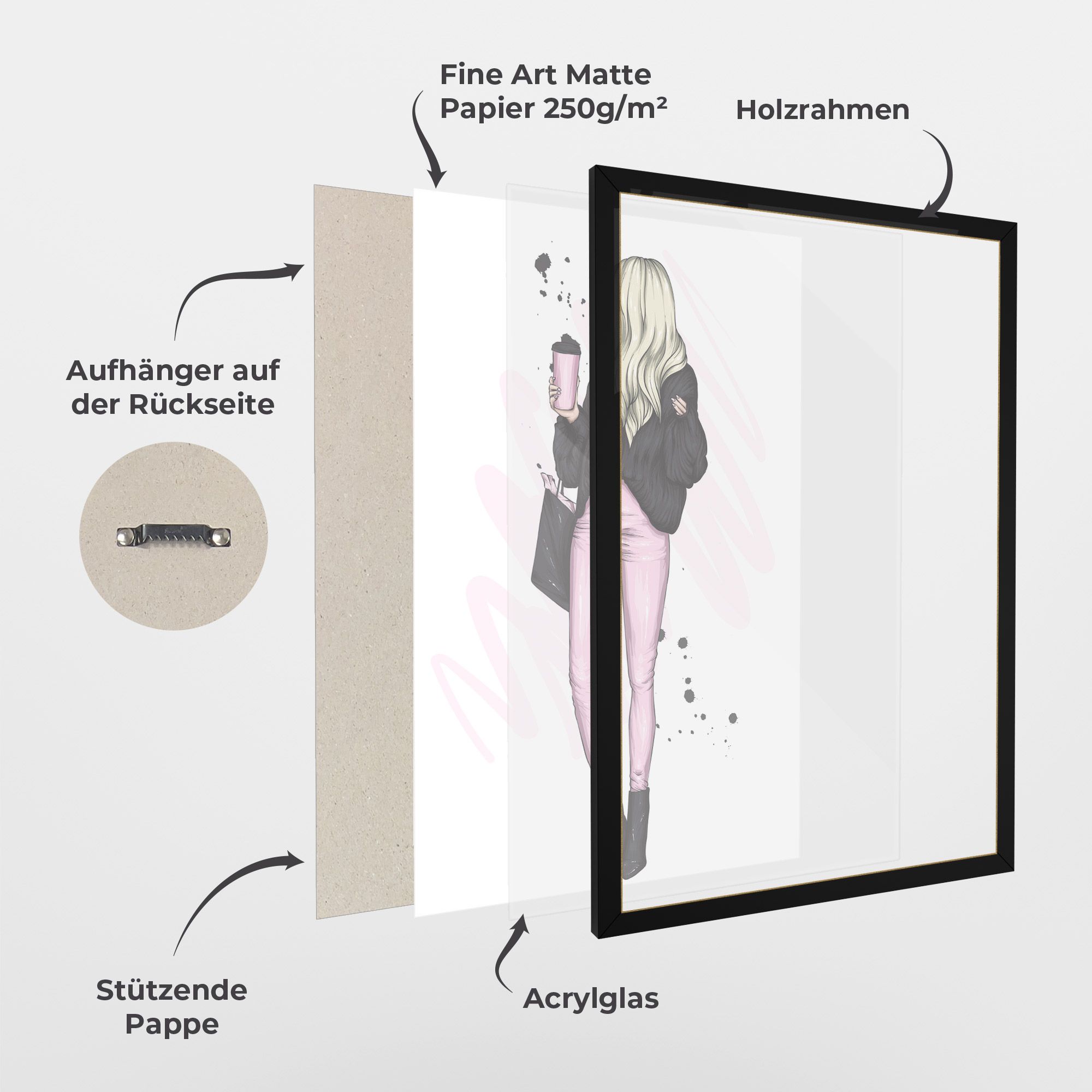 Black Pink Outfit mockup 1