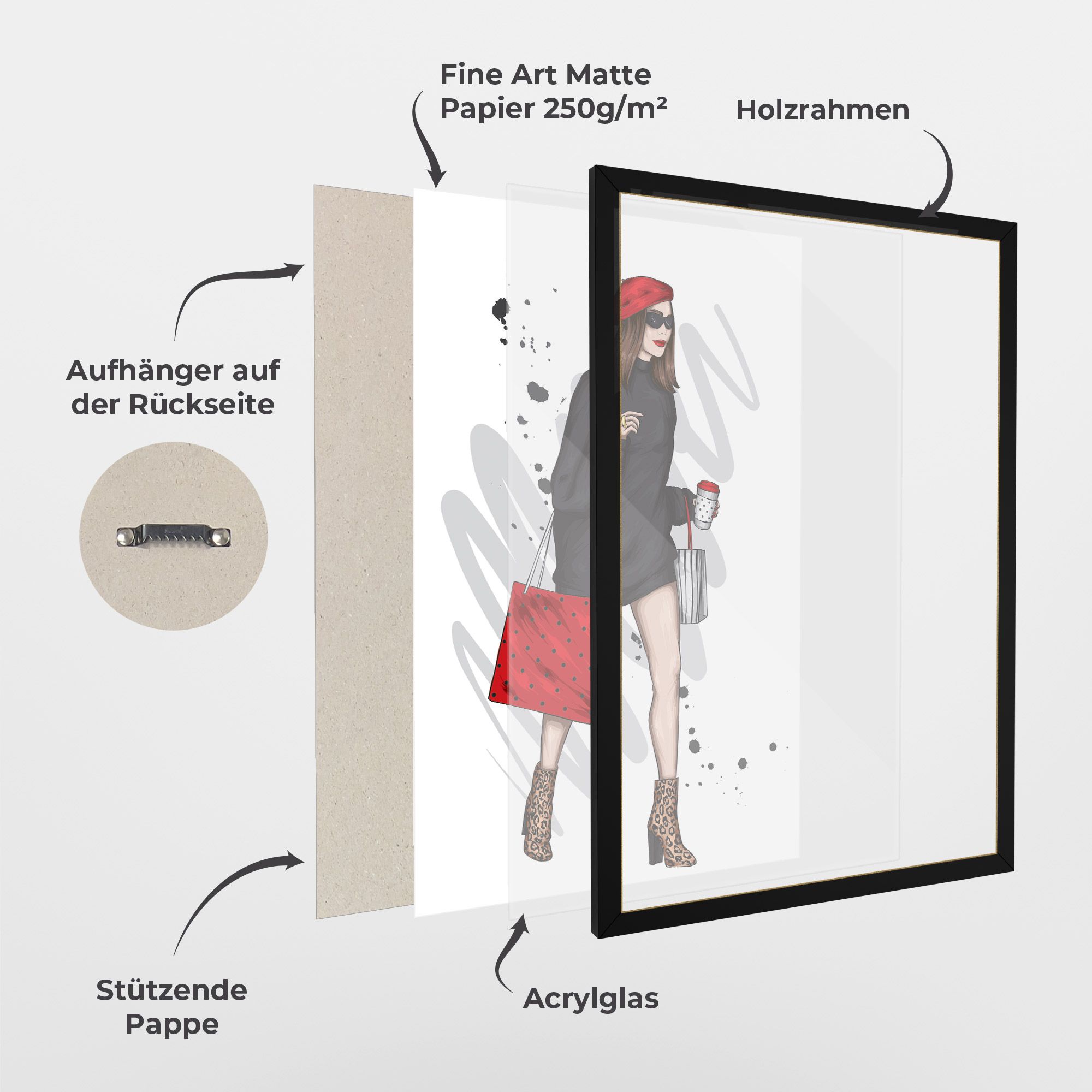 Black Red Outfit mockup 1