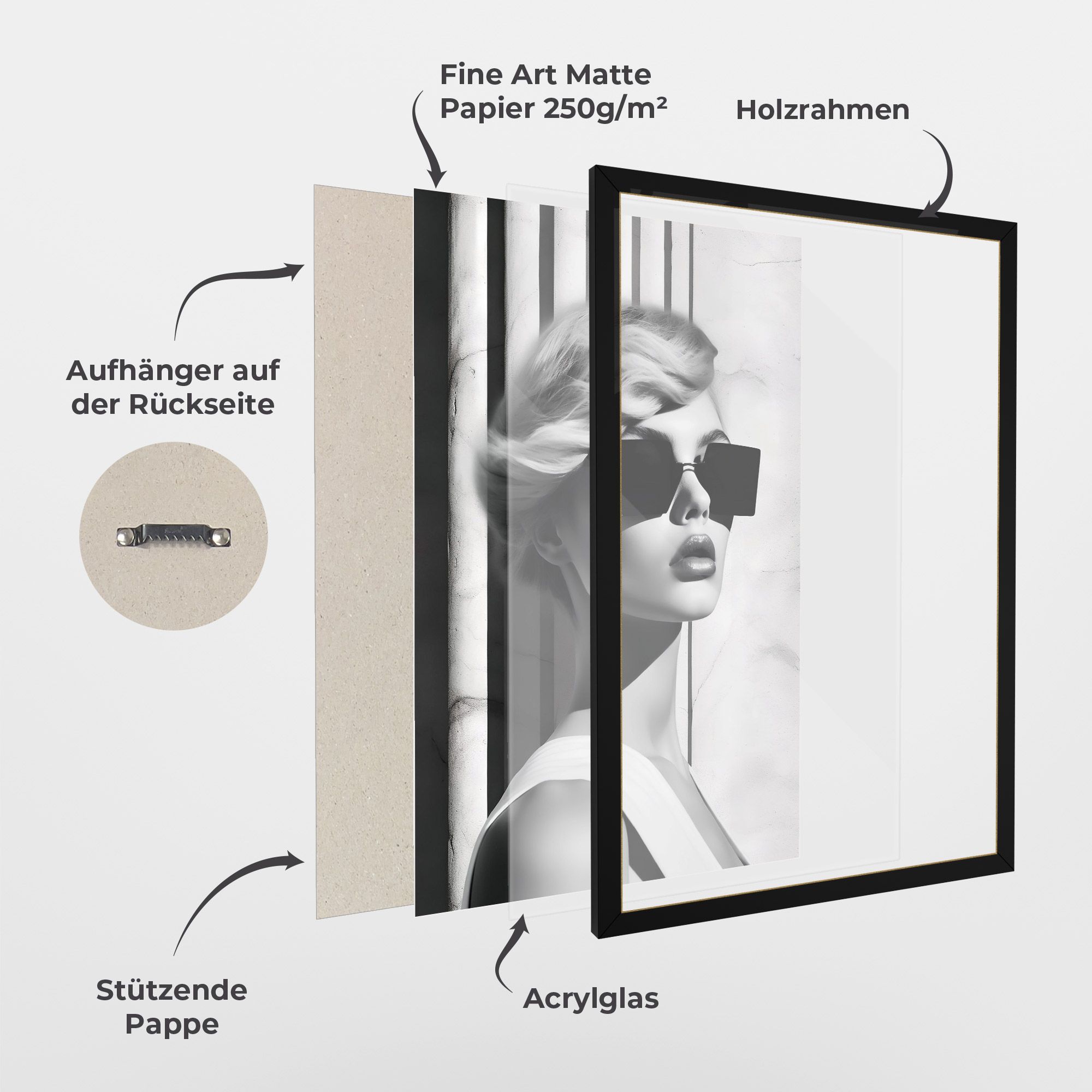 Fashion Woman Glasses mockup 1