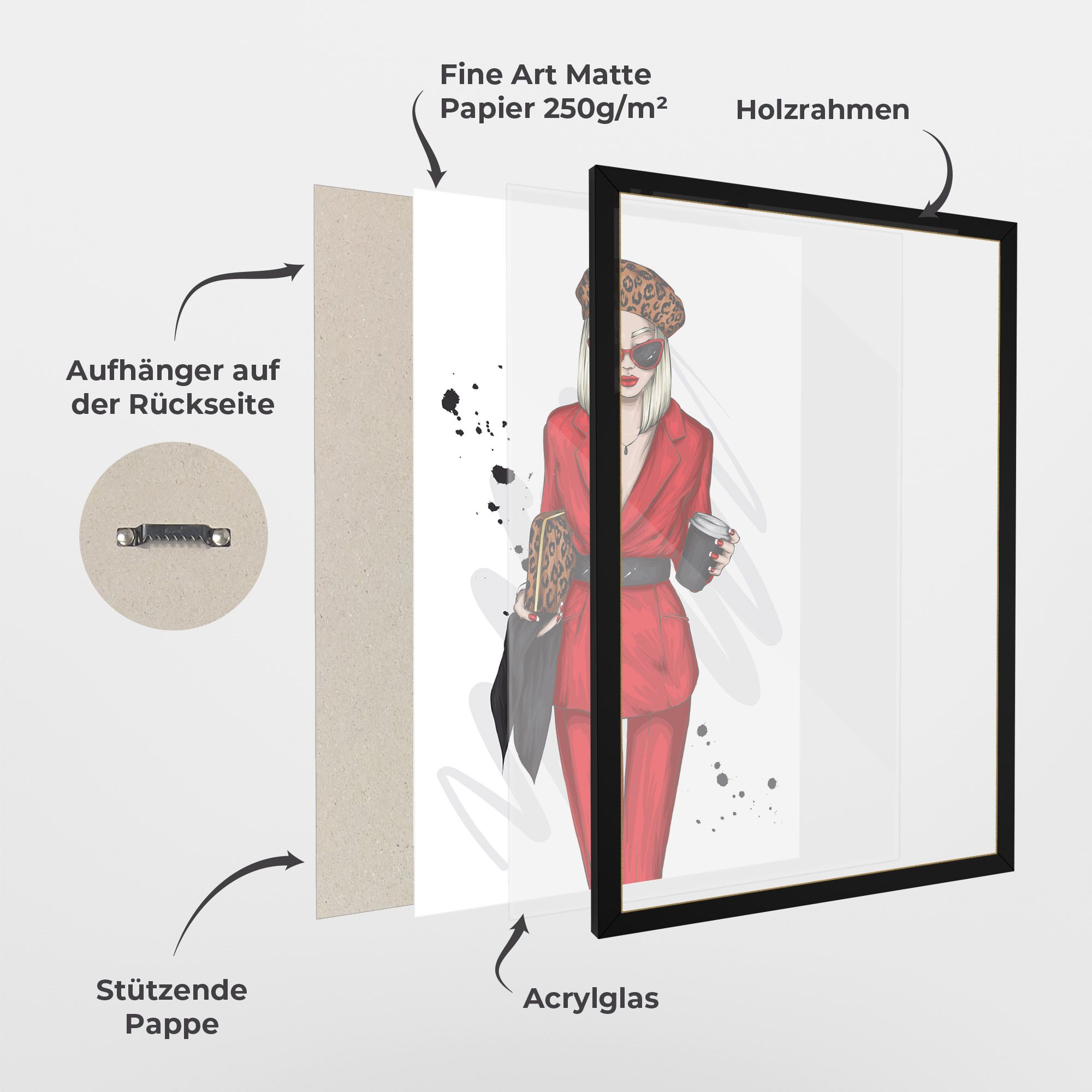 Red Suit Woman mockup 1