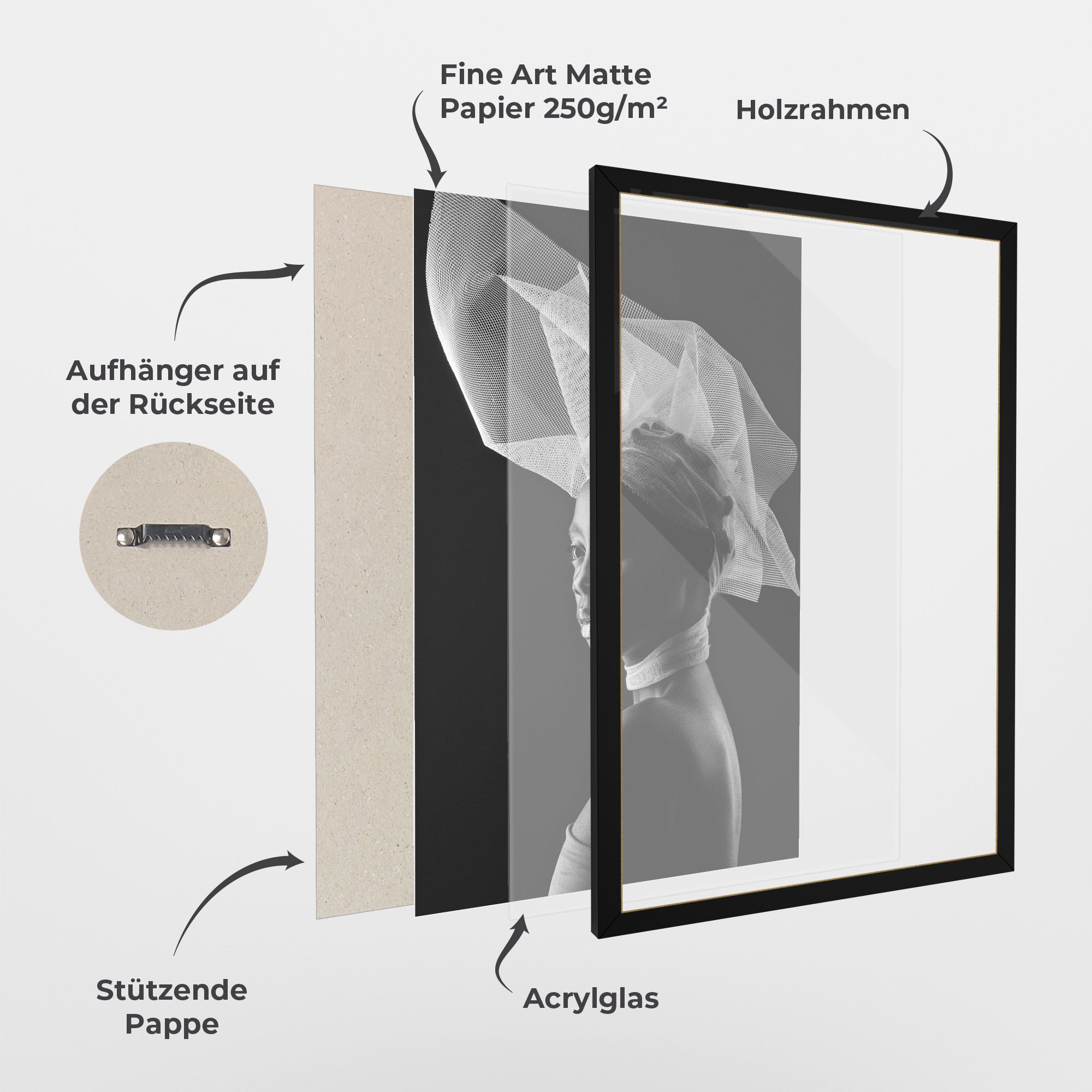 Veil Hat Woman mockup 1