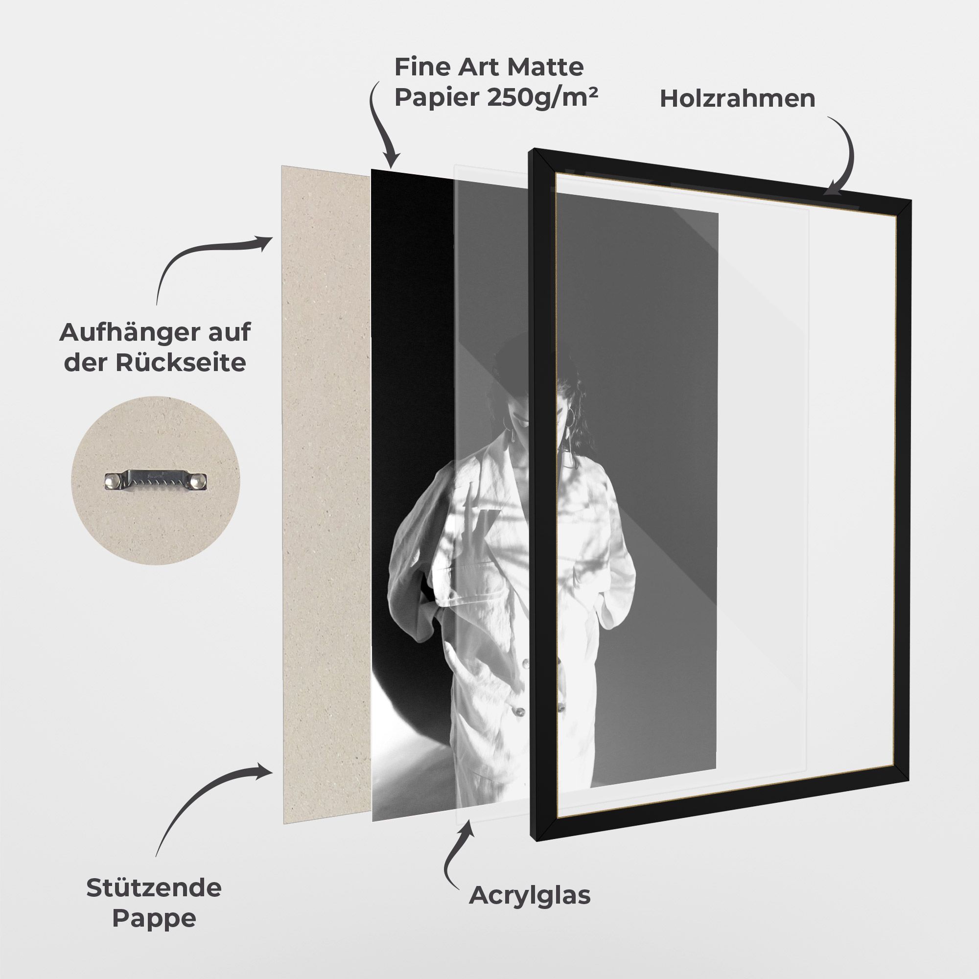 Woman Black Wall mockup 1