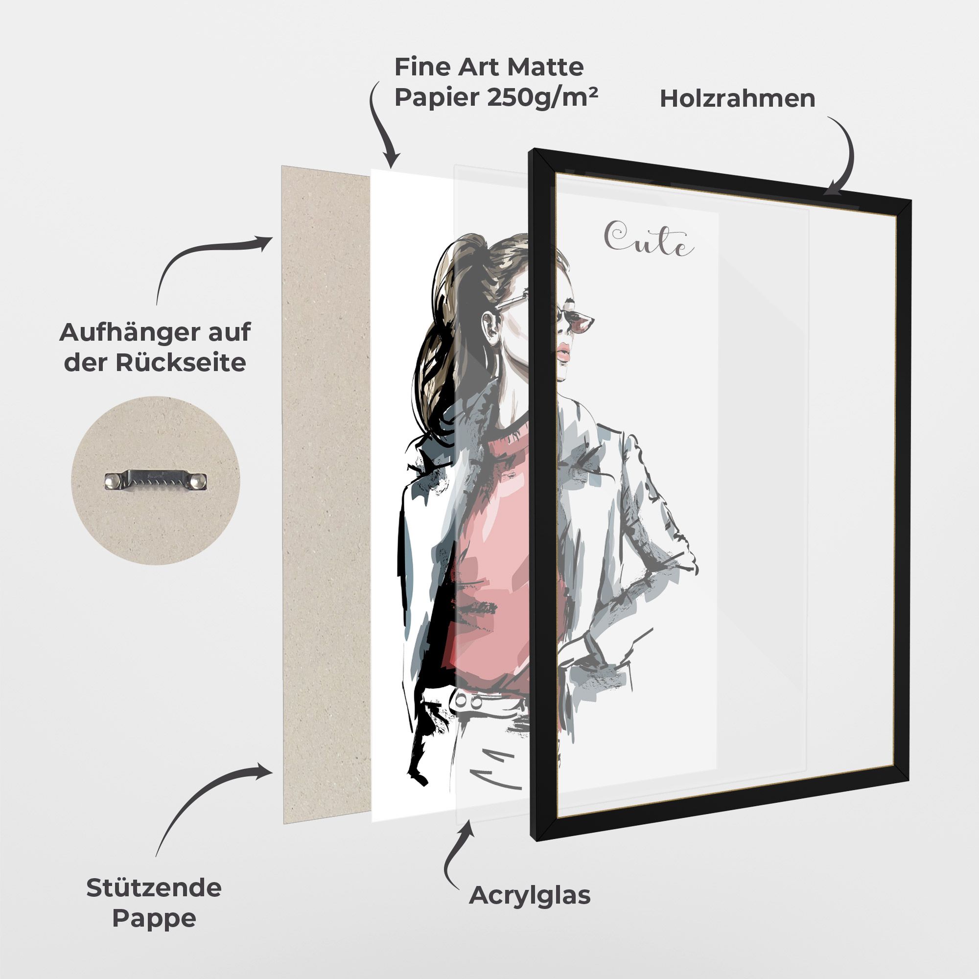 Woman Feeling Cute mockup 1