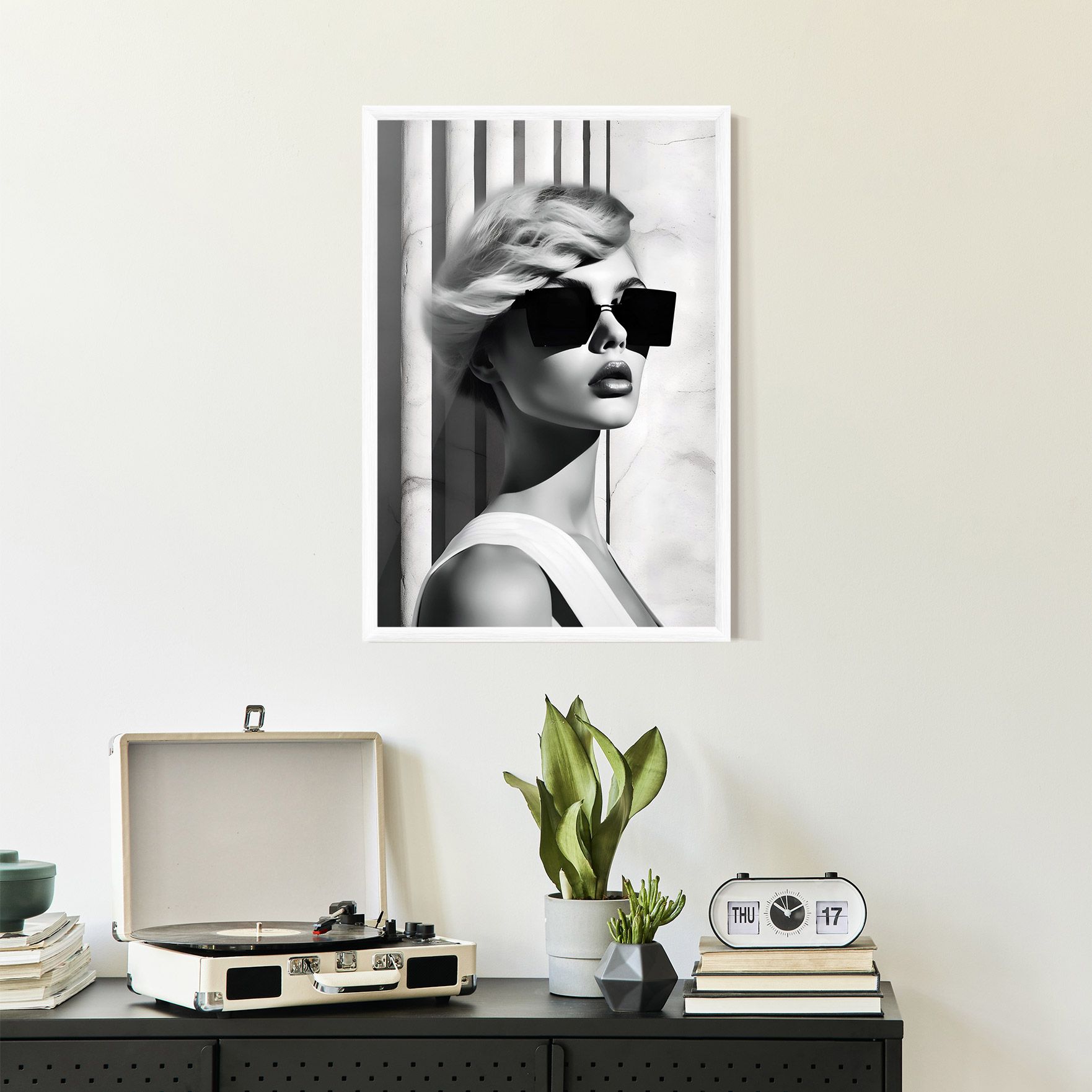 Fashion Woman Glasses mockup 2