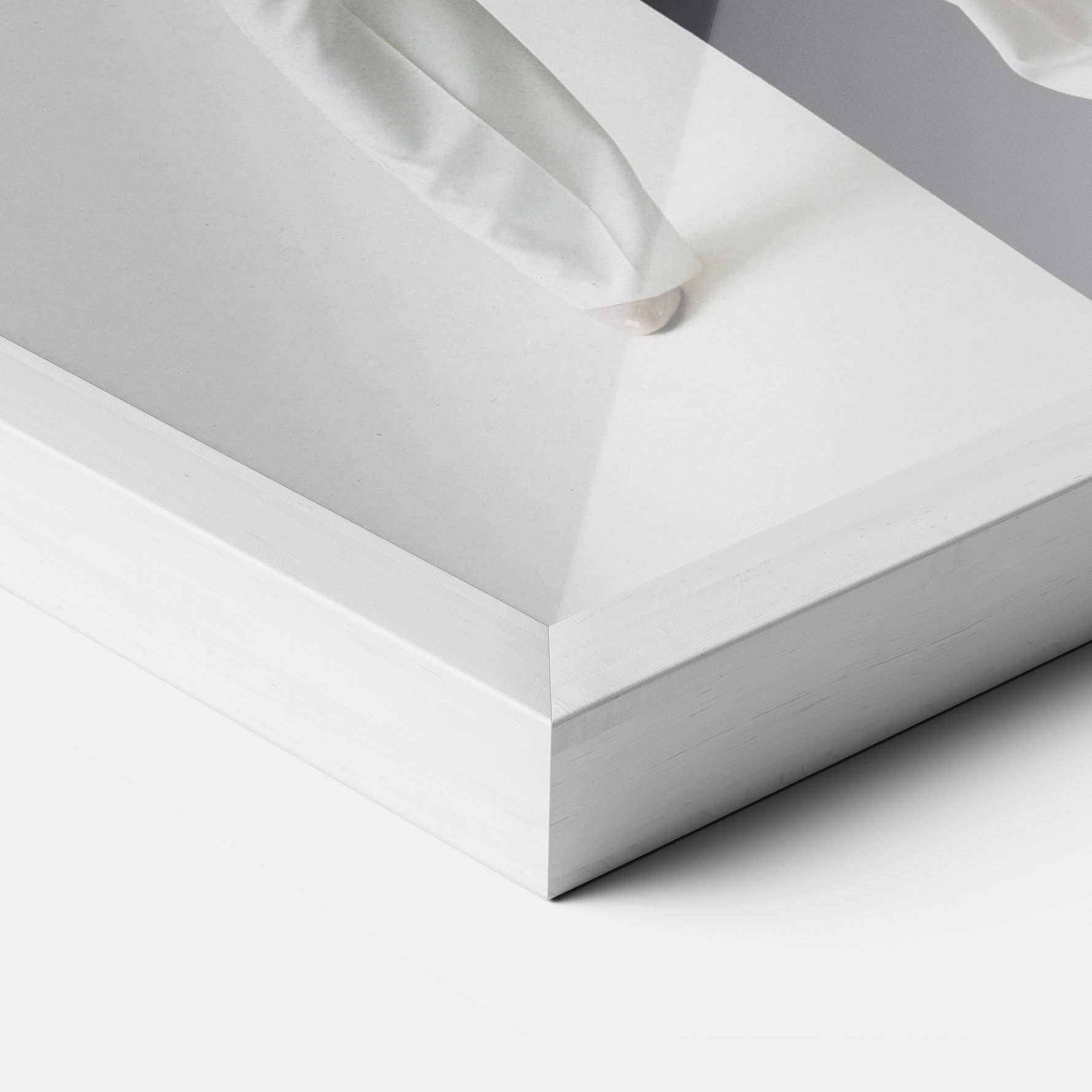 African Girl White Outfit mockup 3