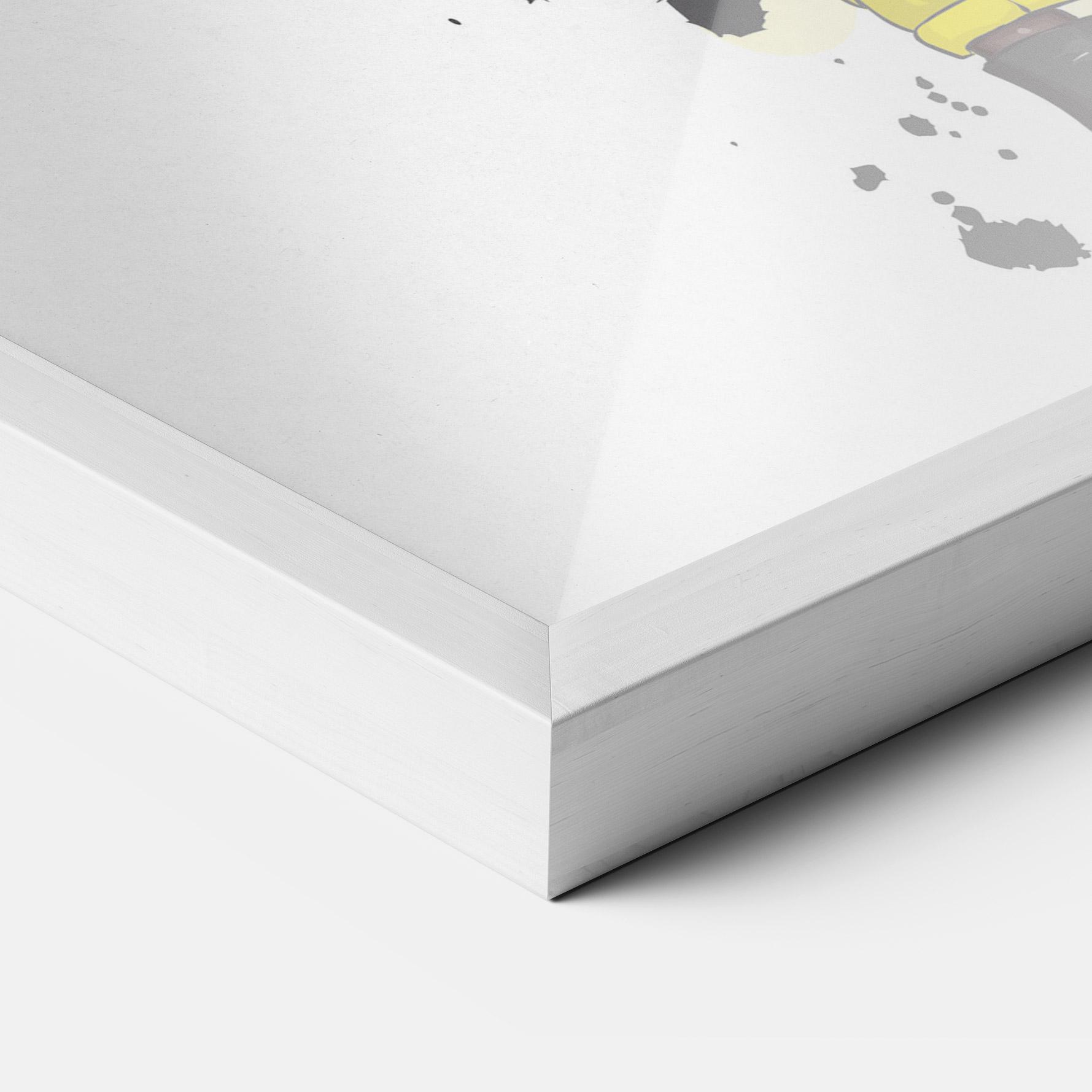 Gerahmte Poster Banana Blouse mockup 3