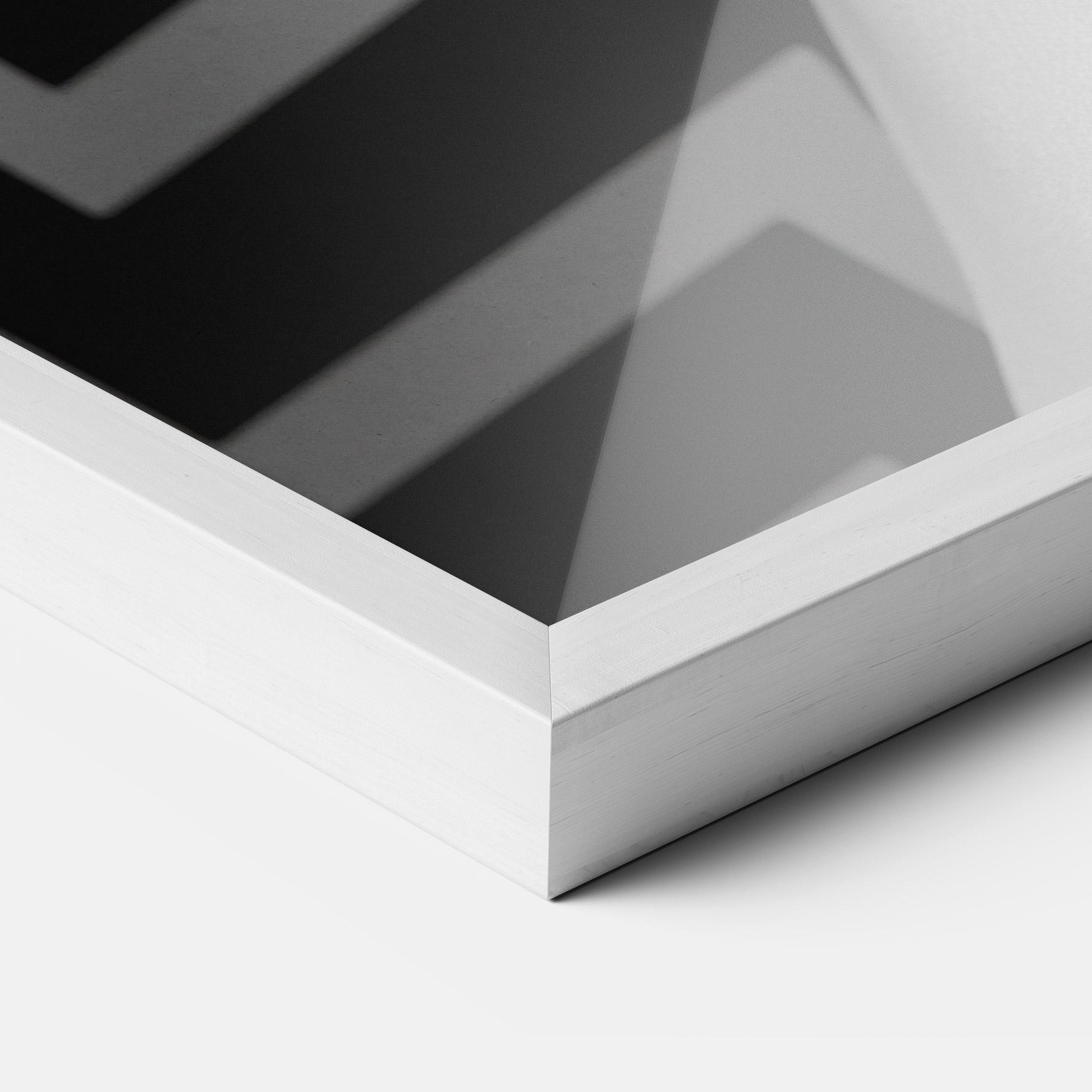 Gerahmte Poster Woman Abstract Art mockup 3