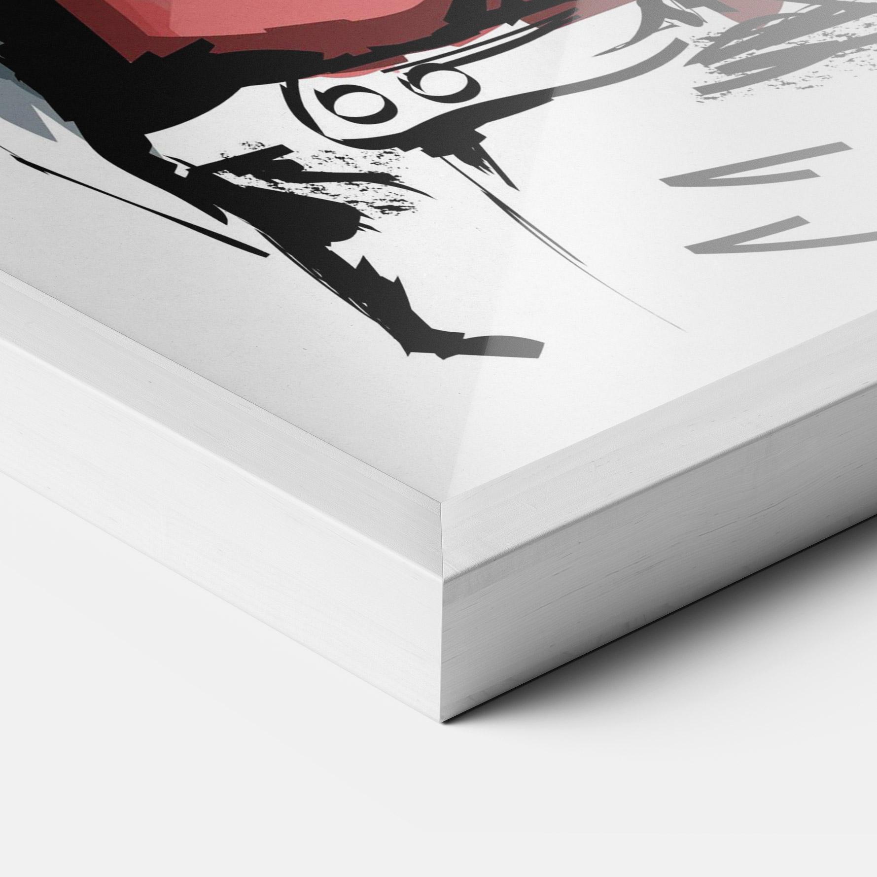 Gerahmte Poster Woman Feeling Cute mockup 3