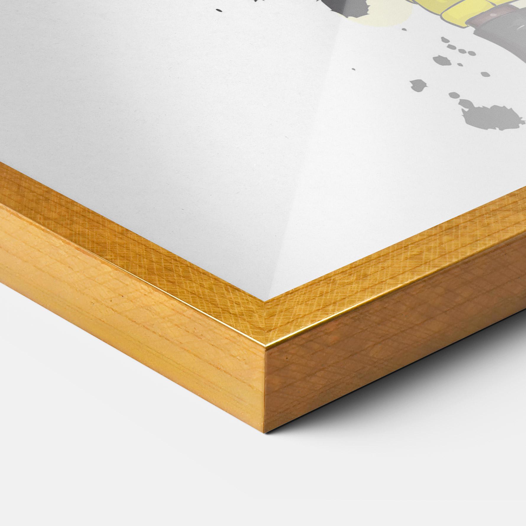 Gerahmte Poster Banana Blouse mockup 3