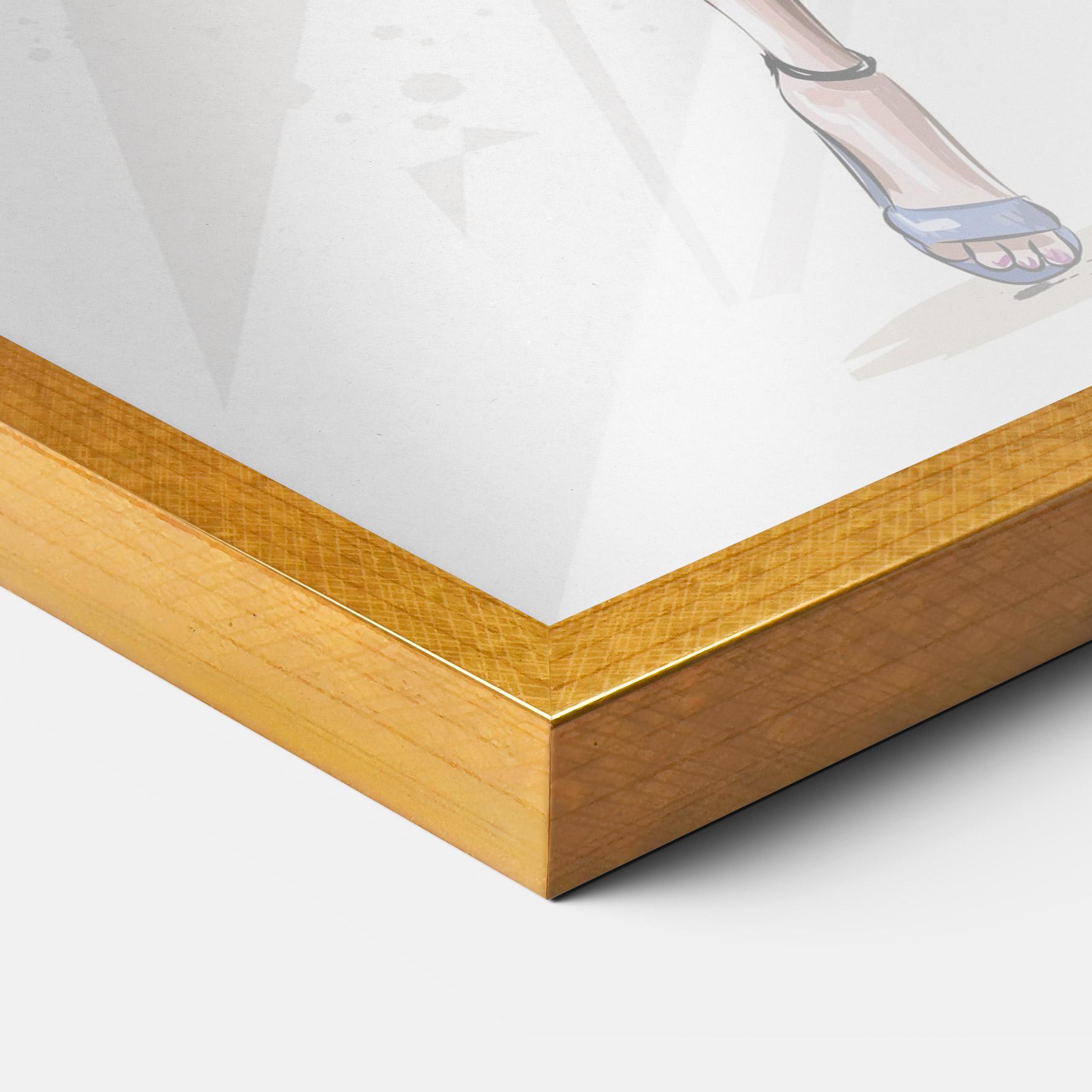 Gerahmte Poster Great Impression mockup 3