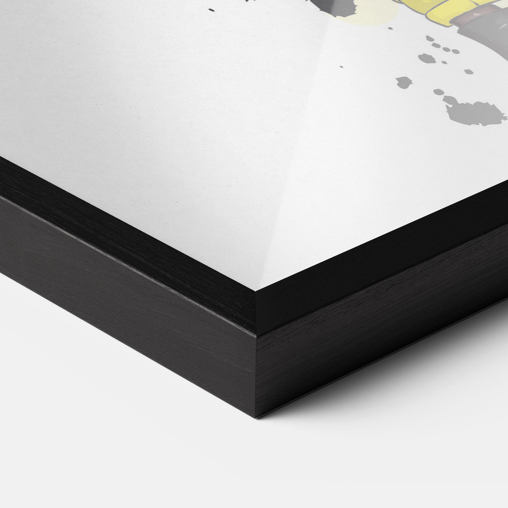 Gerahmte Poster Banana Blouse mockup 3