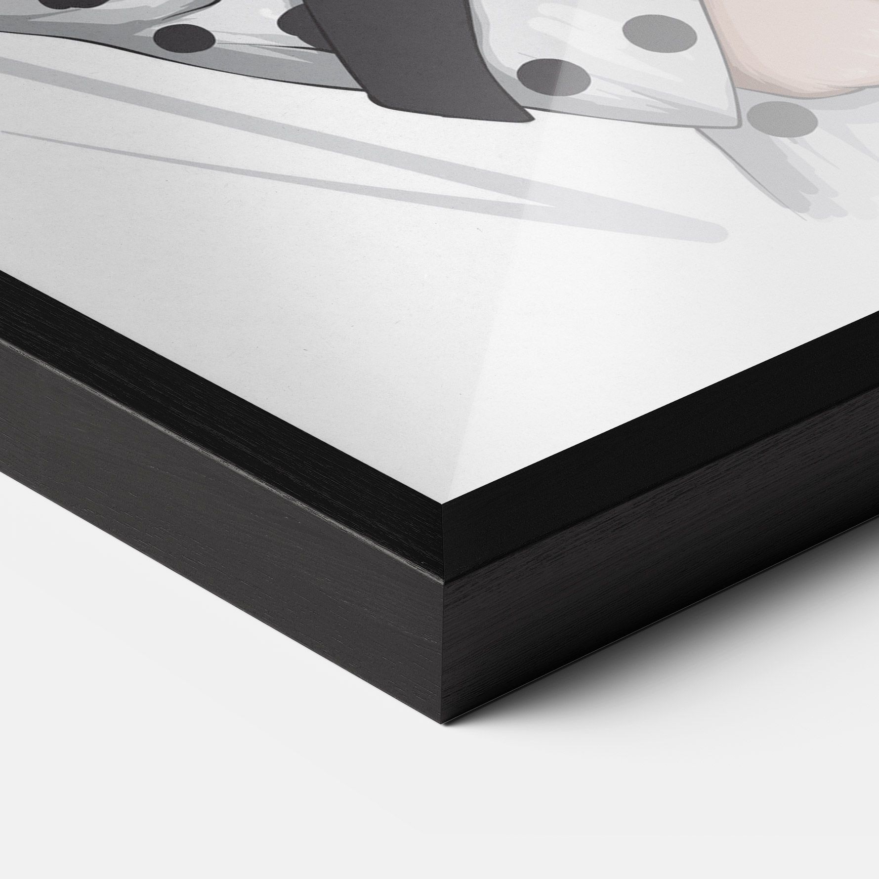 White Red Outfit mockup 3