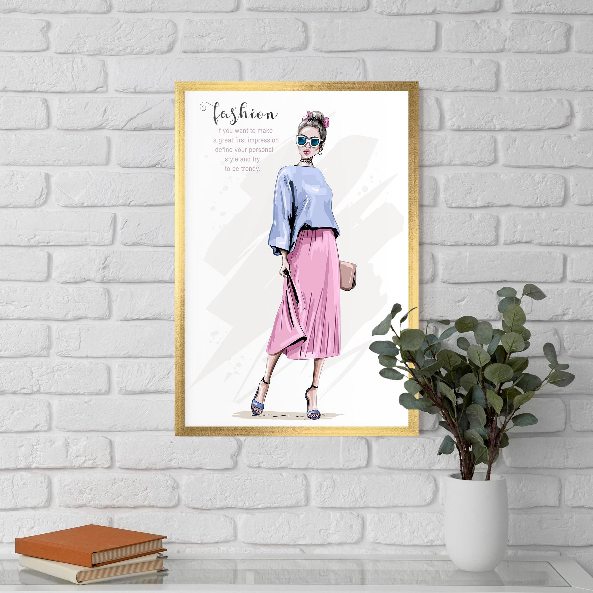 Gerahmte Poster Great Impression mockup 5