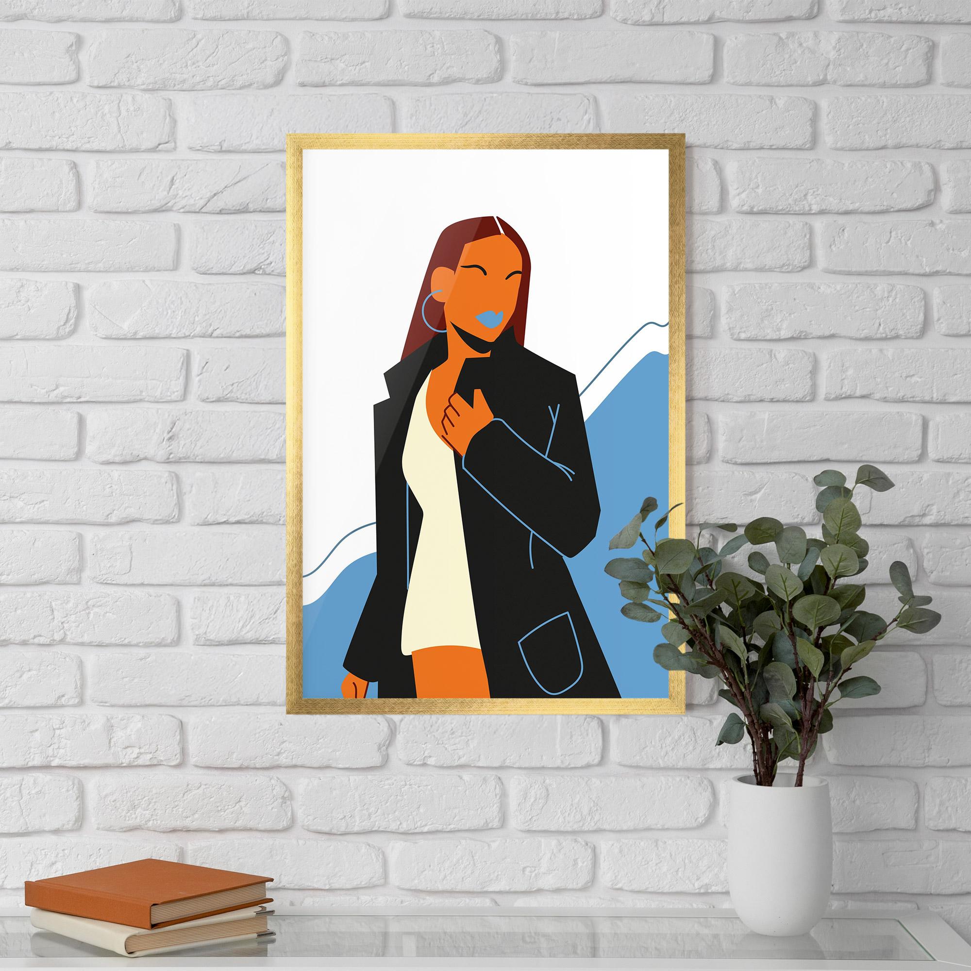 Gerahmte Poster Modern Fashion Set_2 mockup 5