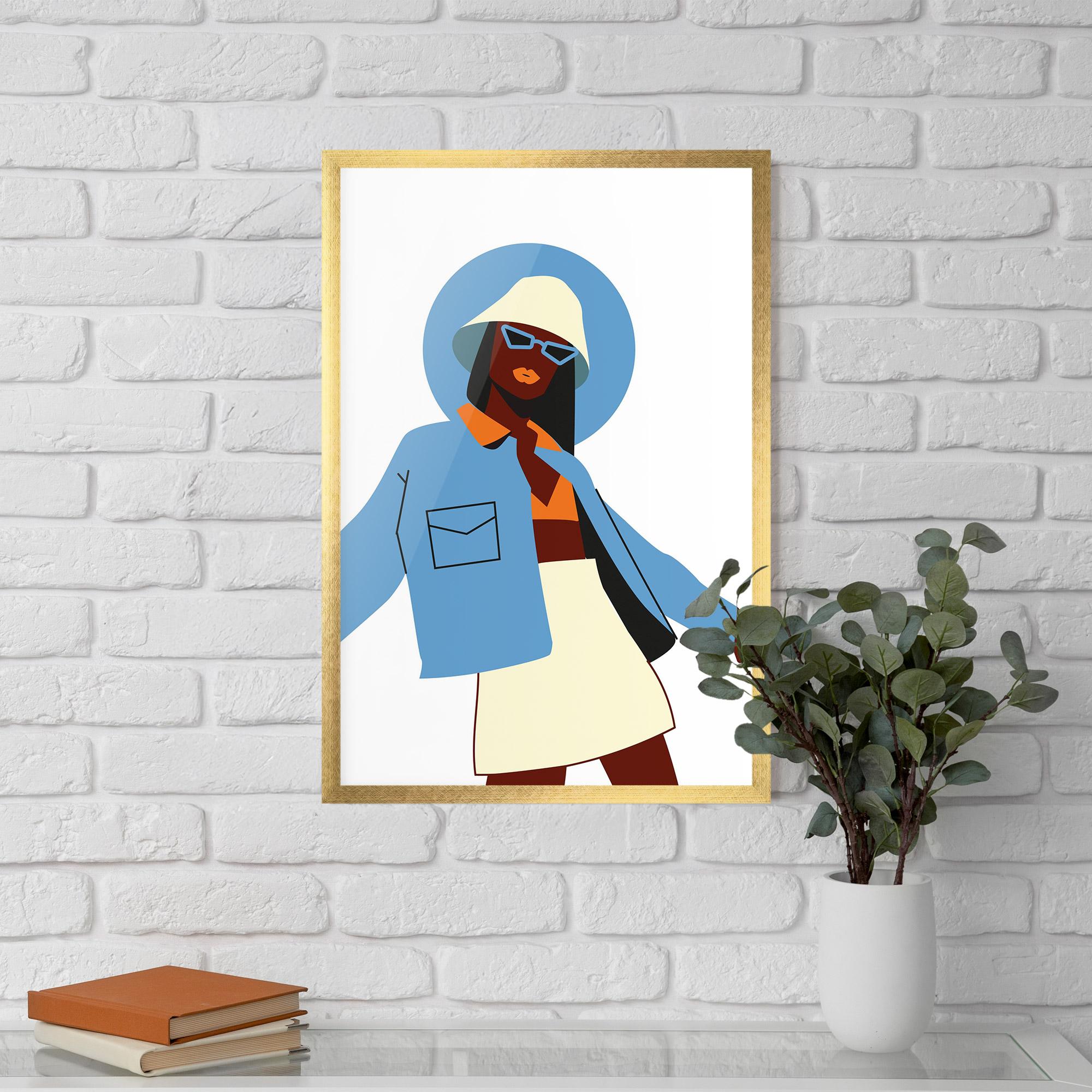 Gerahmte Poster Modern Fashion Set_3 mockup 5