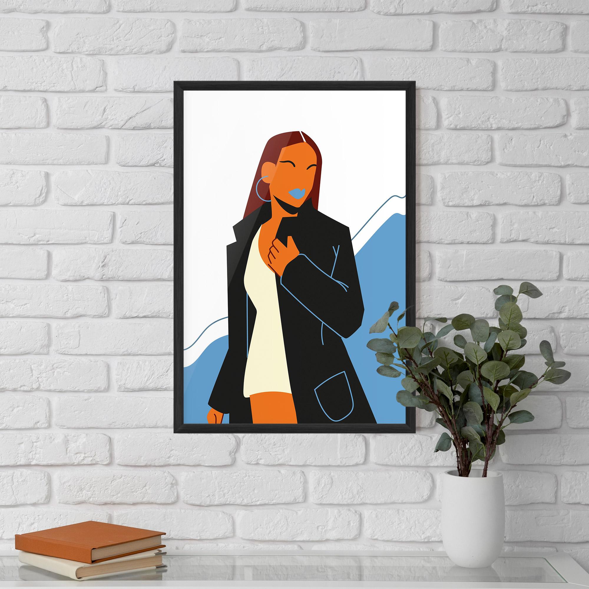 Gerahmte Poster Modern Fashion Set_2 mockup 5