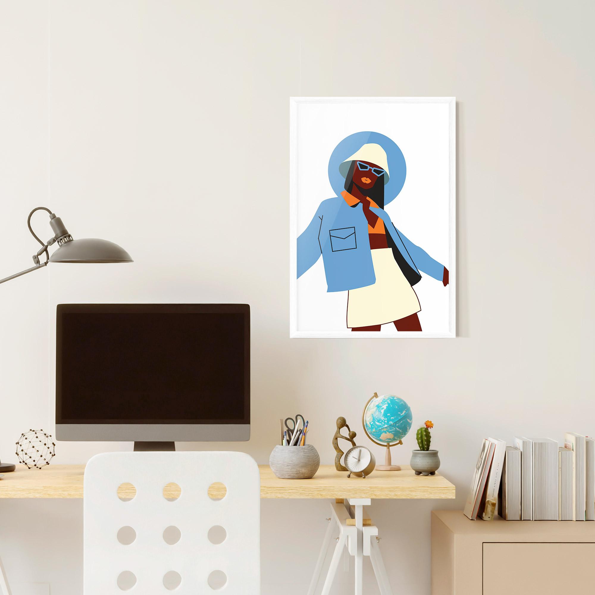 Gerahmte Poster Modern Fashion Set_3 mockup 6