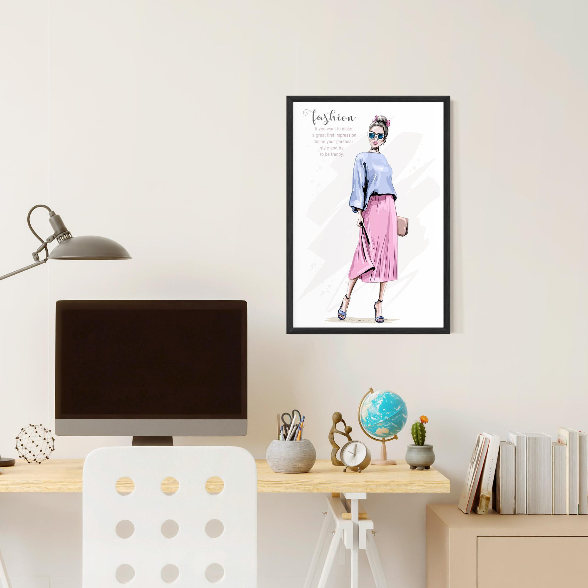 Gerahmte Poster Great Impression mockup 6