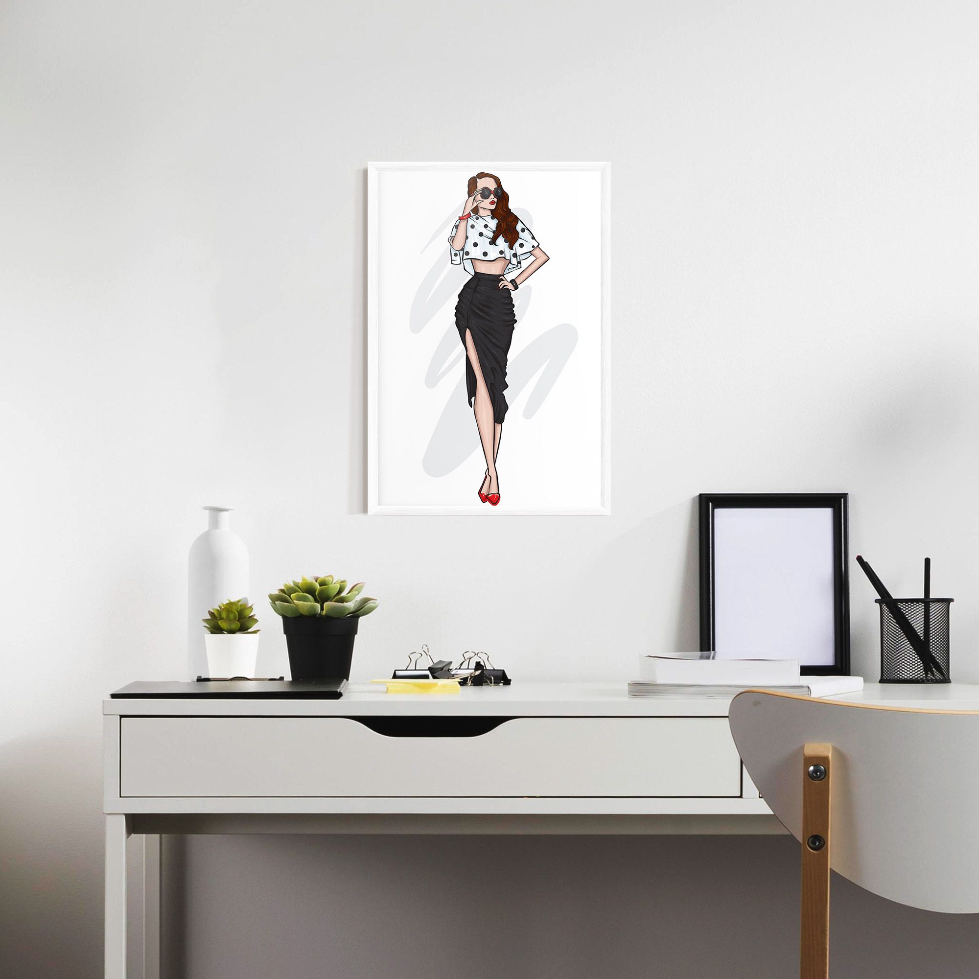 Black Skirt Diva mockup 7