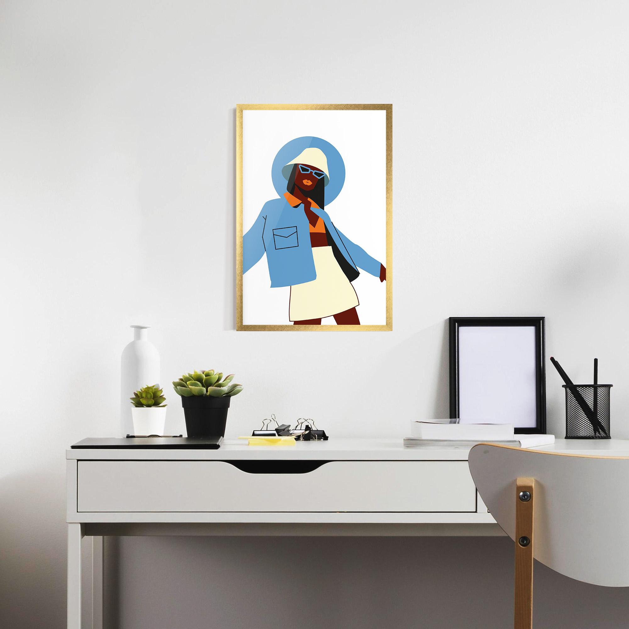 Gerahmte Poster Modern Fashion Set_3 mockup 7