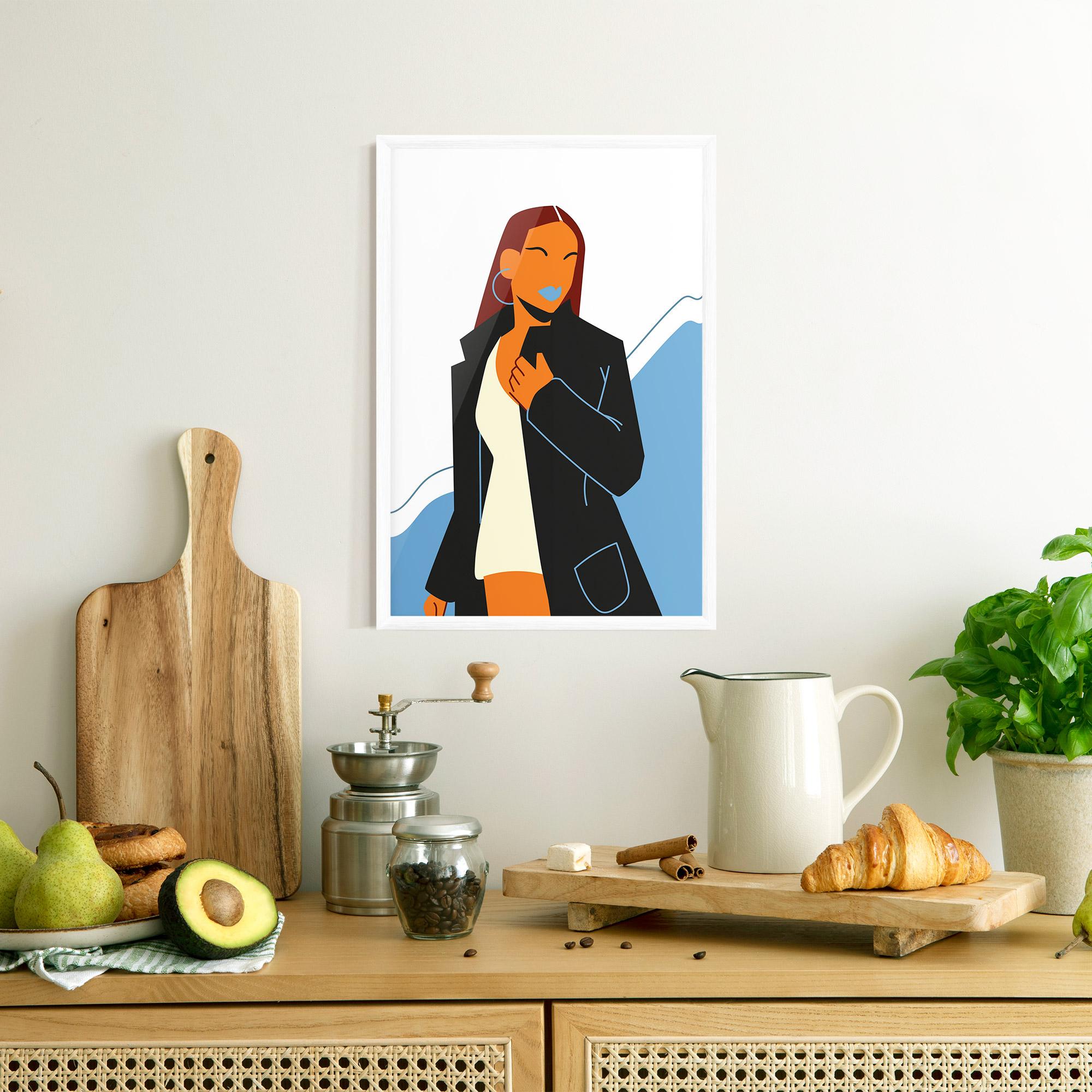 Gerahmte Poster Modern Fashion Set_2 mockup 8