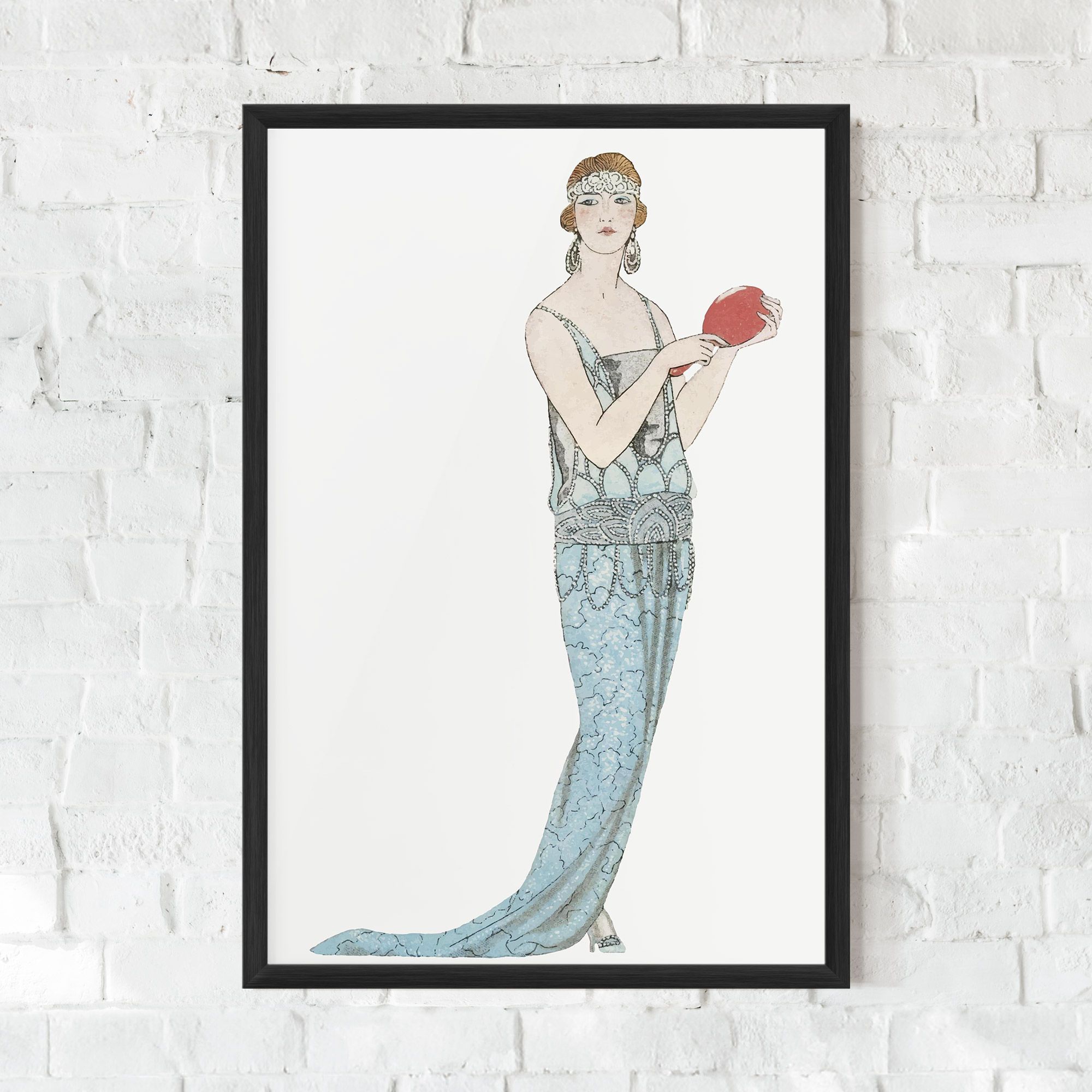 Vintage Old Drawing mockup 0