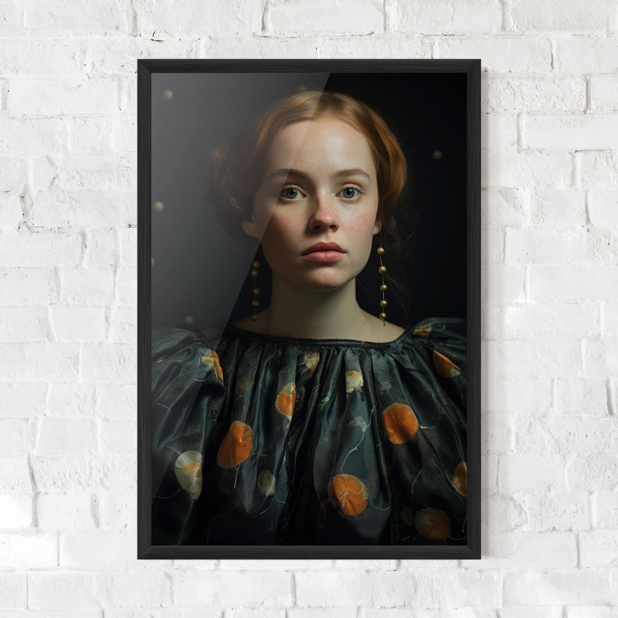 Vintage Red Hair mockup 0