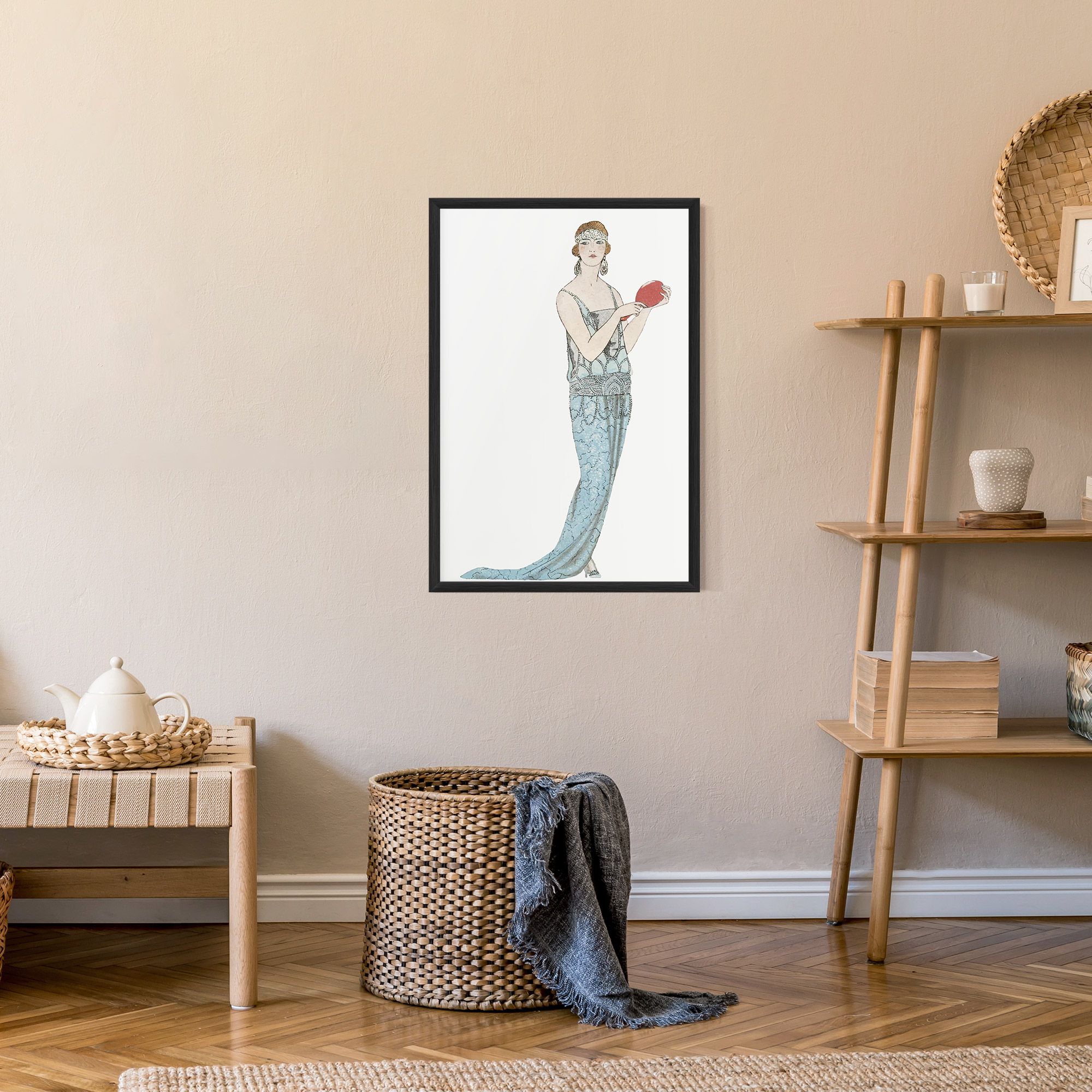 Vintage Old Drawing mockup 9