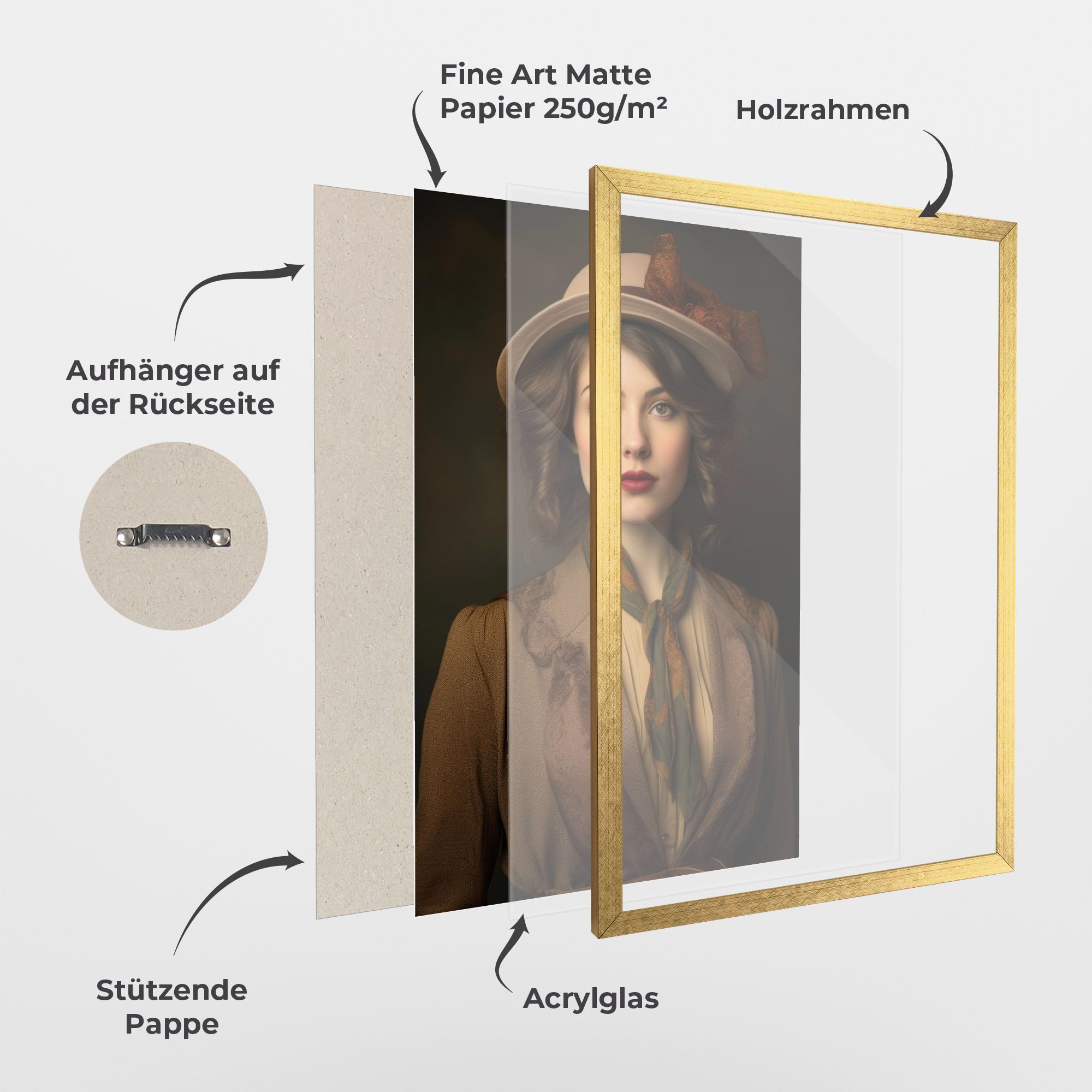 Cream Vintage Hat mockup 1