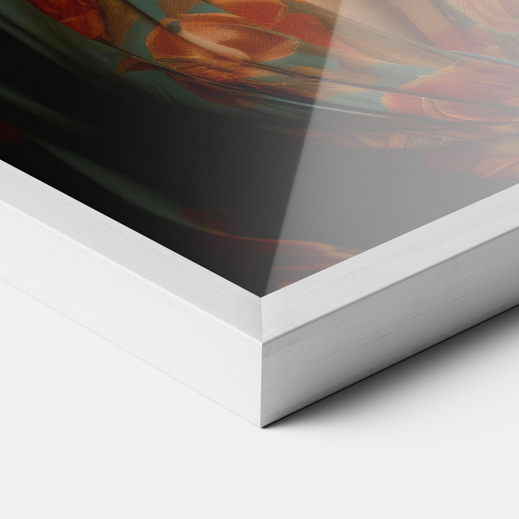 Green Orange Blouse mockup 3