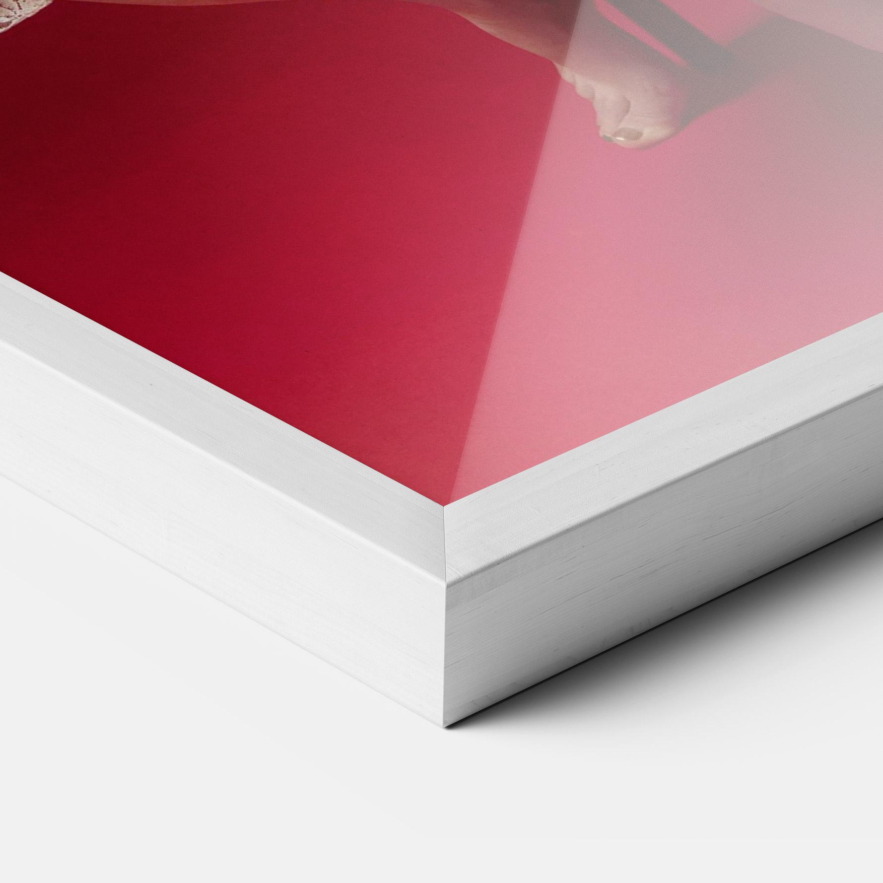 Gerahmte Poster Medieval Redhead Woman mockup 3