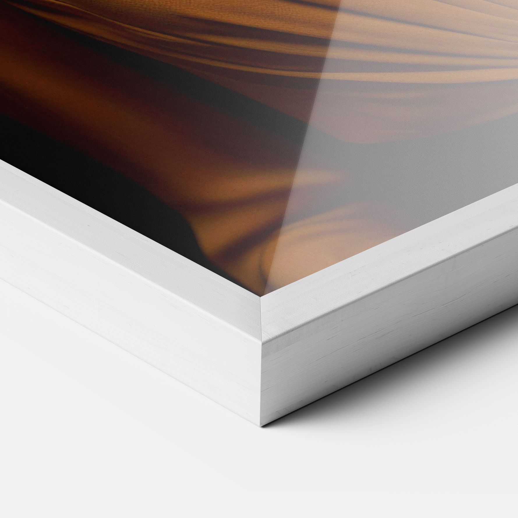 Orange Blouse Pearls mockup 3