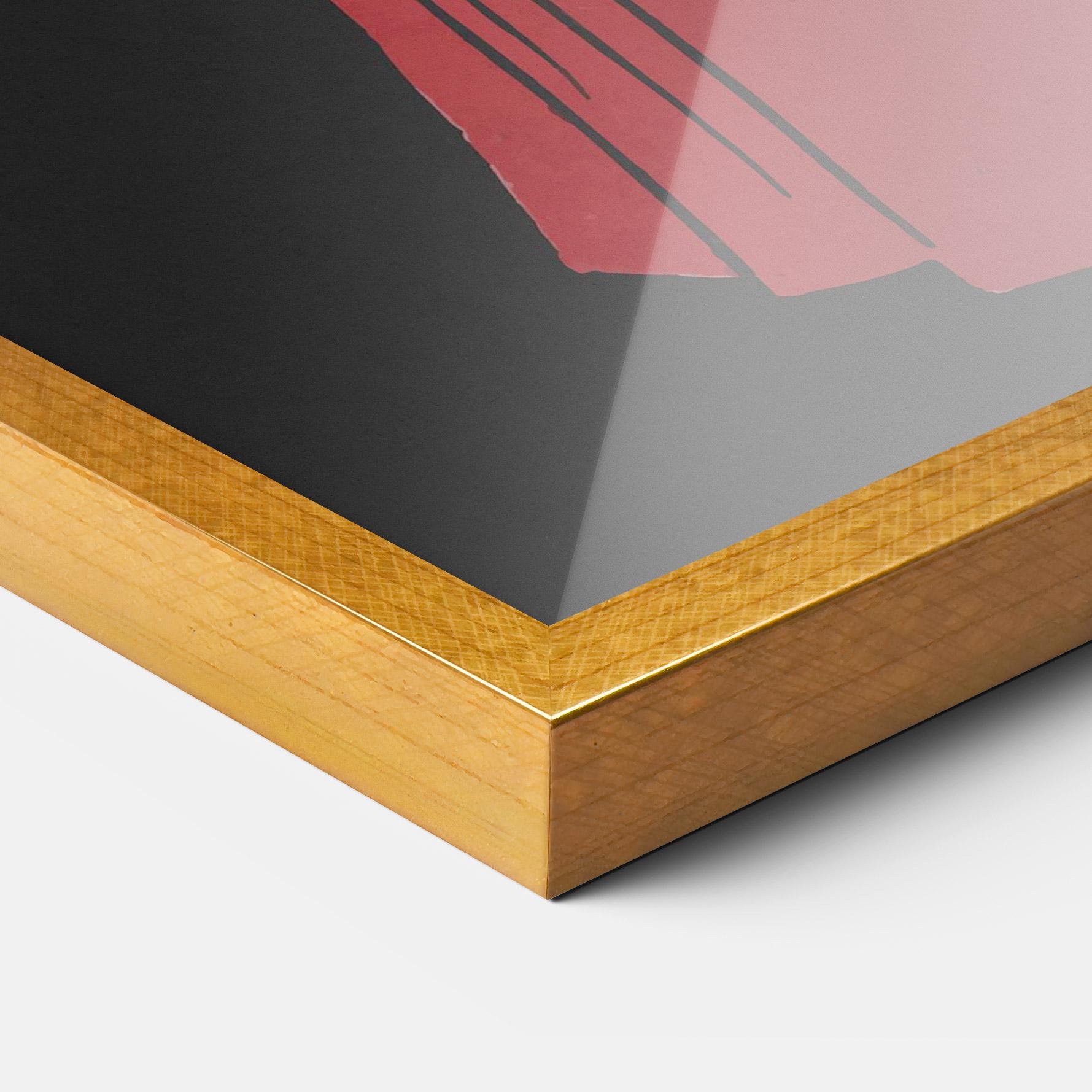 Gerahmte Poster Old Red Dress mockup 3