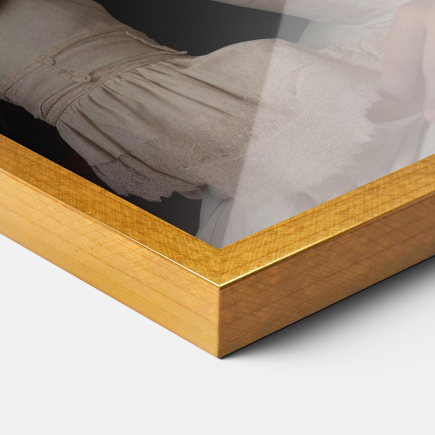 Gerahmte Poster Pretty Vintage Dress mockup 3