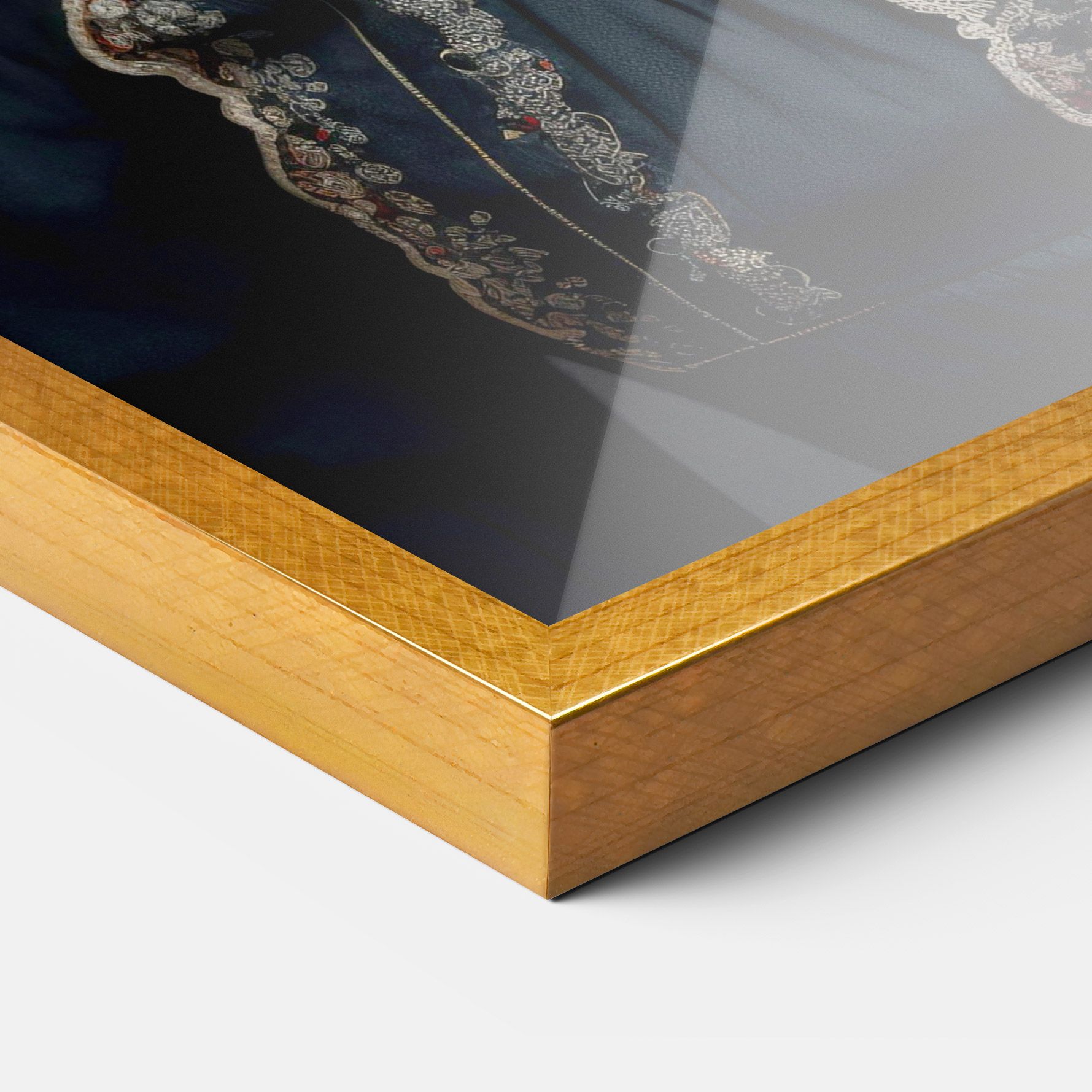 Vintage Blue Eyes mockup 3