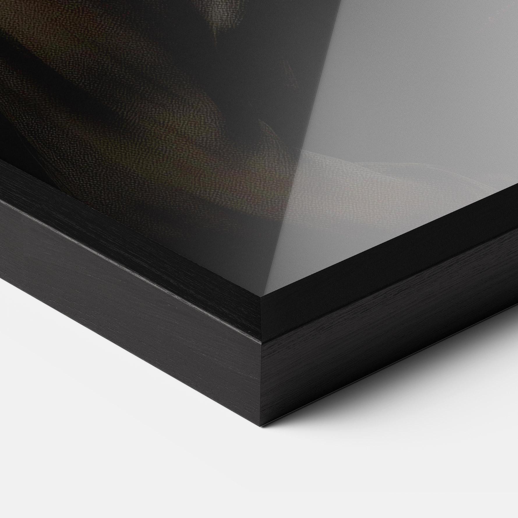 Gerahmte Poster Black Vintage Dress mockup 3