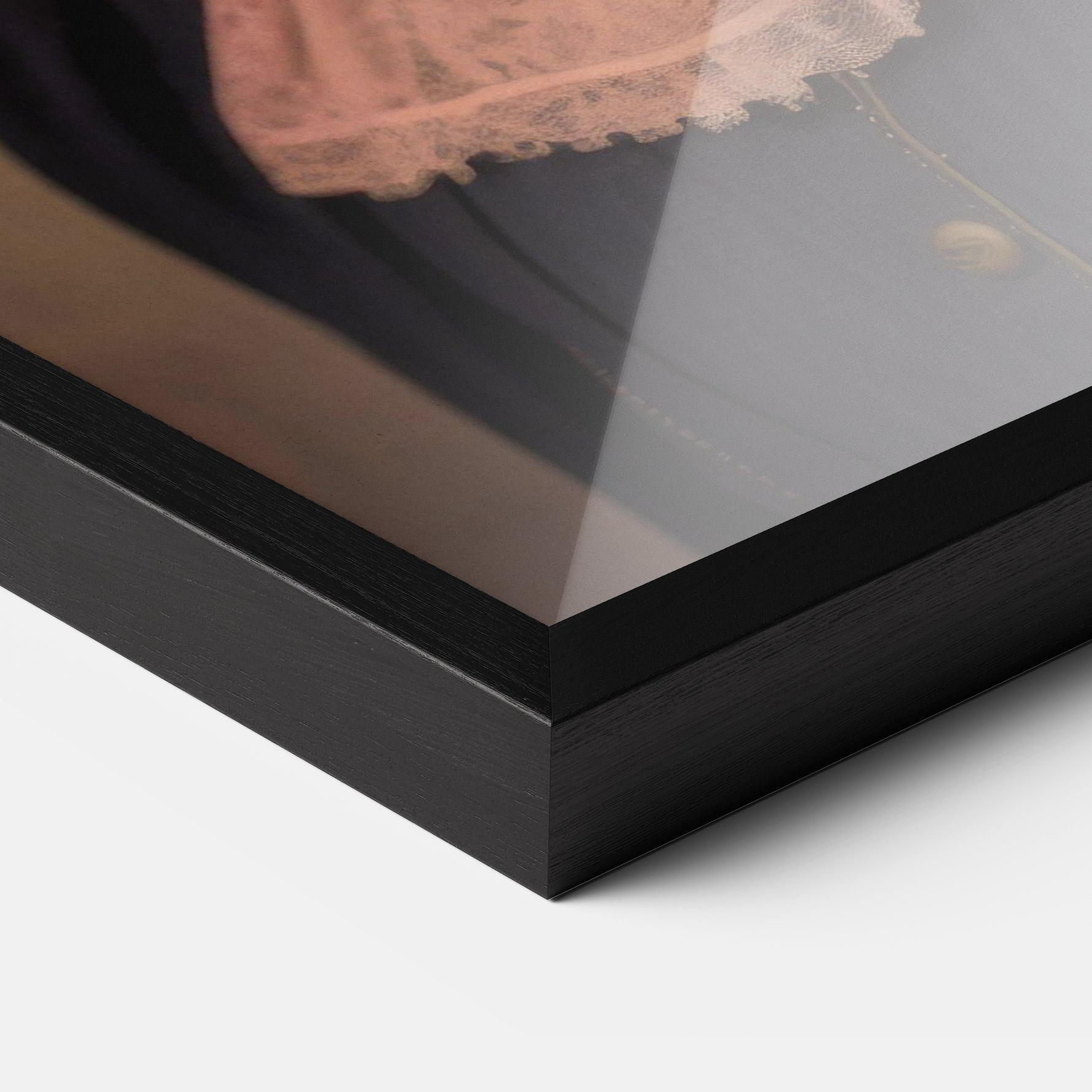 Gerahmte Poster Dark Blue Dress mockup 3