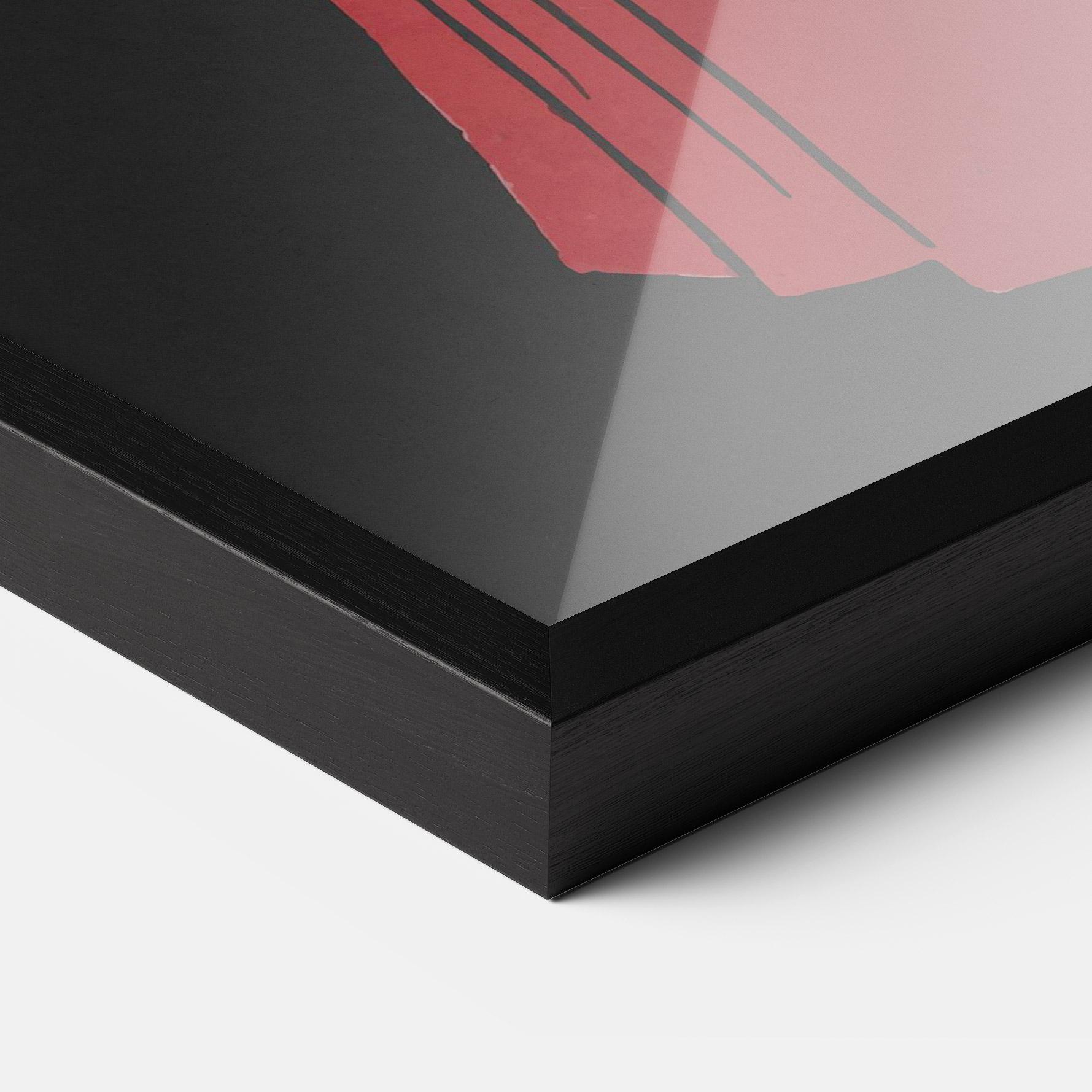 Gerahmte Poster Old Red Dress mockup 3