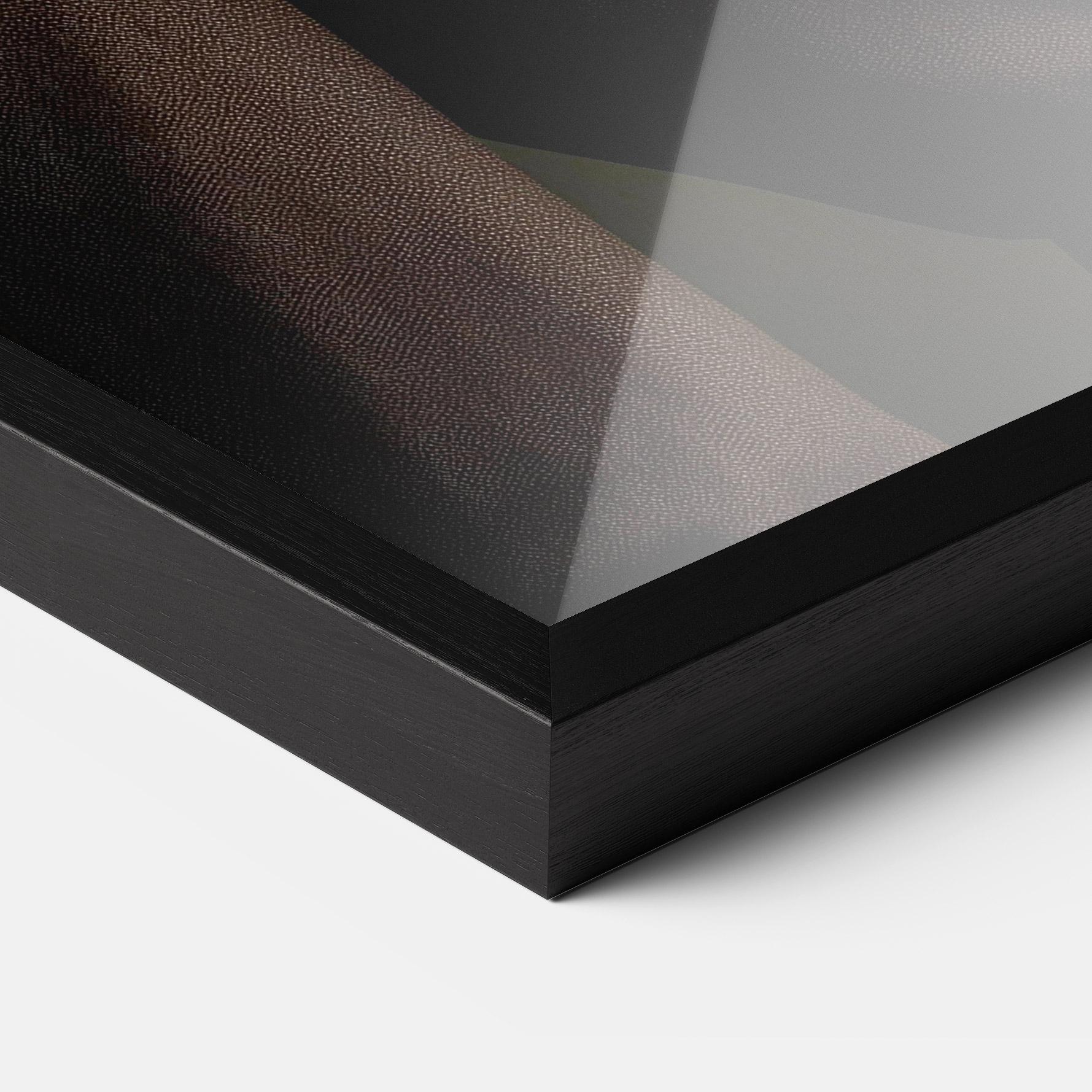 Gerahmte Poster Red Orange Hat mockup 3