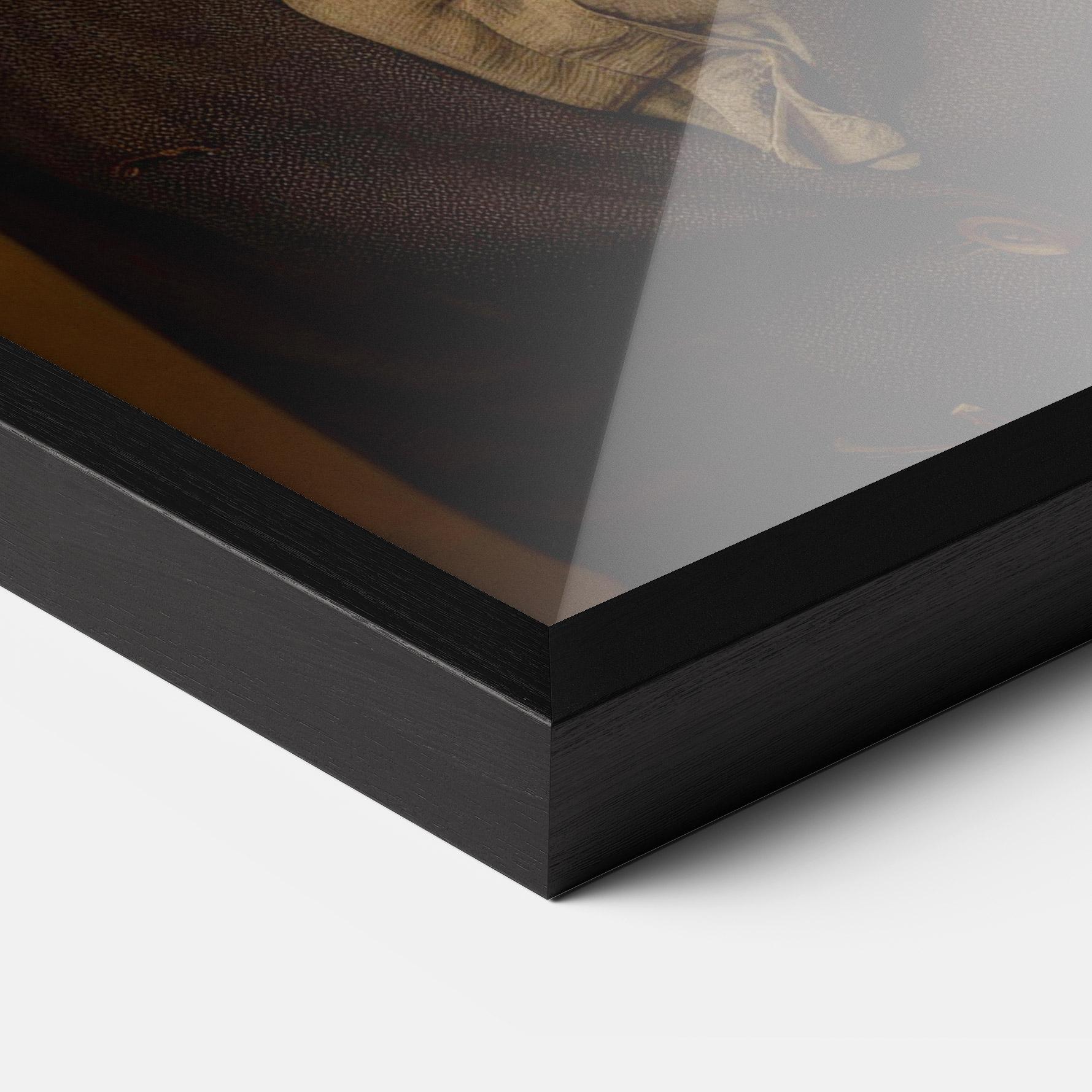 Gerahmte Poster Vintage Brown Hat mockup 3